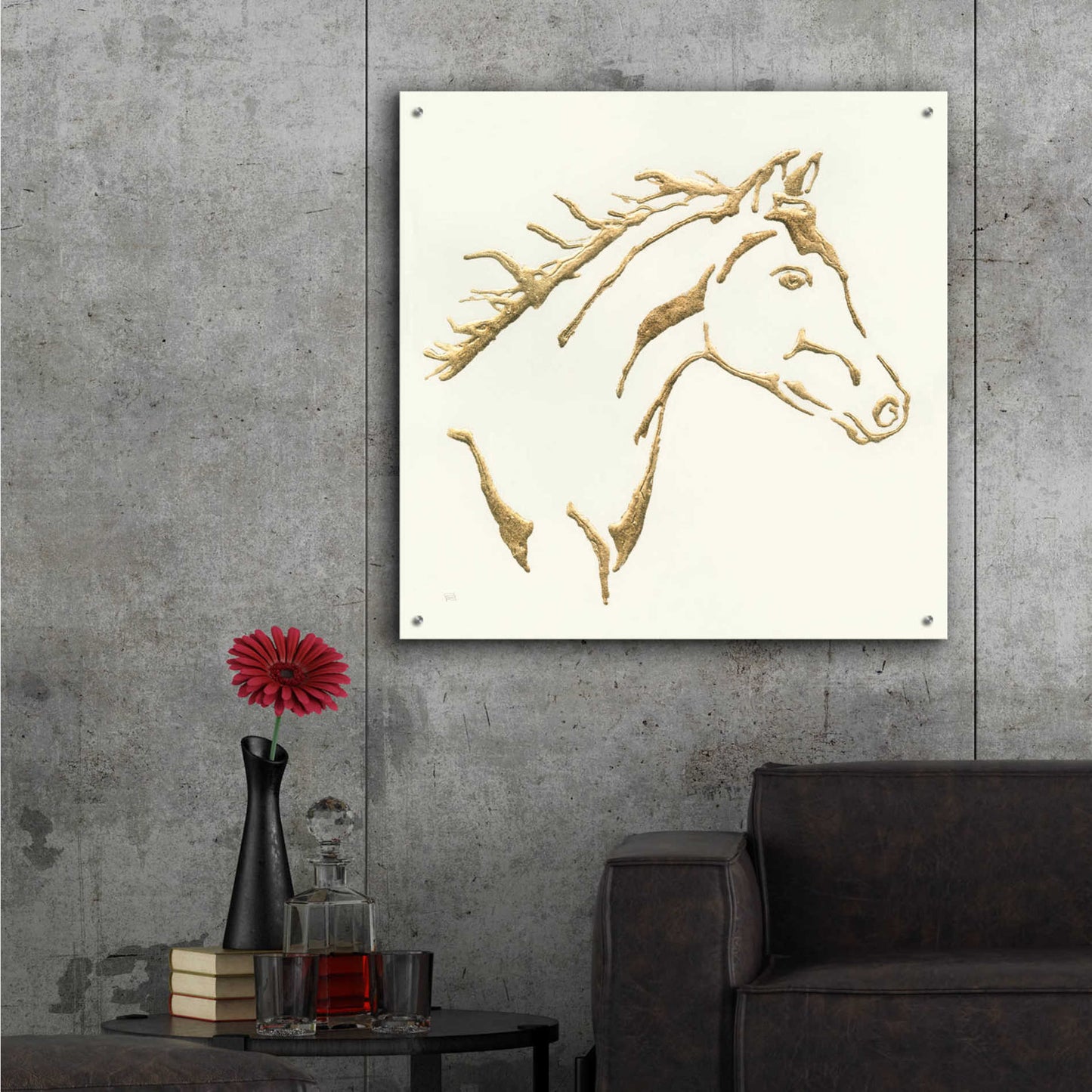 Epic Art 'Gilded Filly' by Chris Paschke,36x36