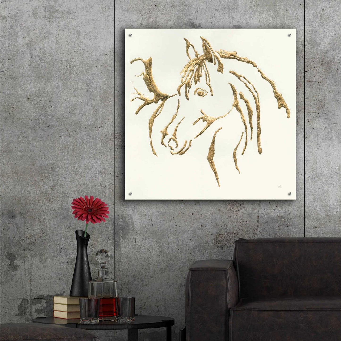 Epic Art 'Gilded Mare' by Chris Paschke,36x36