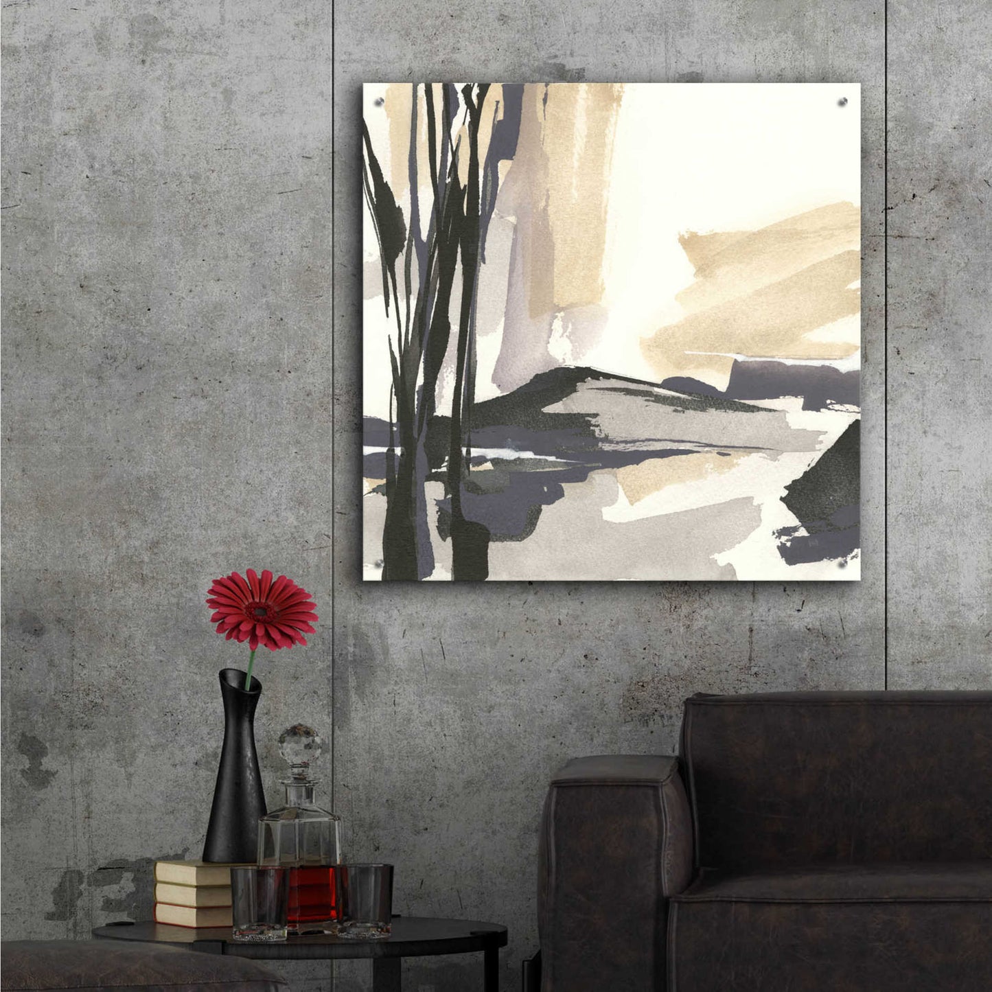 Epic Art 'Placid IV' by Chris Paschke,36x36