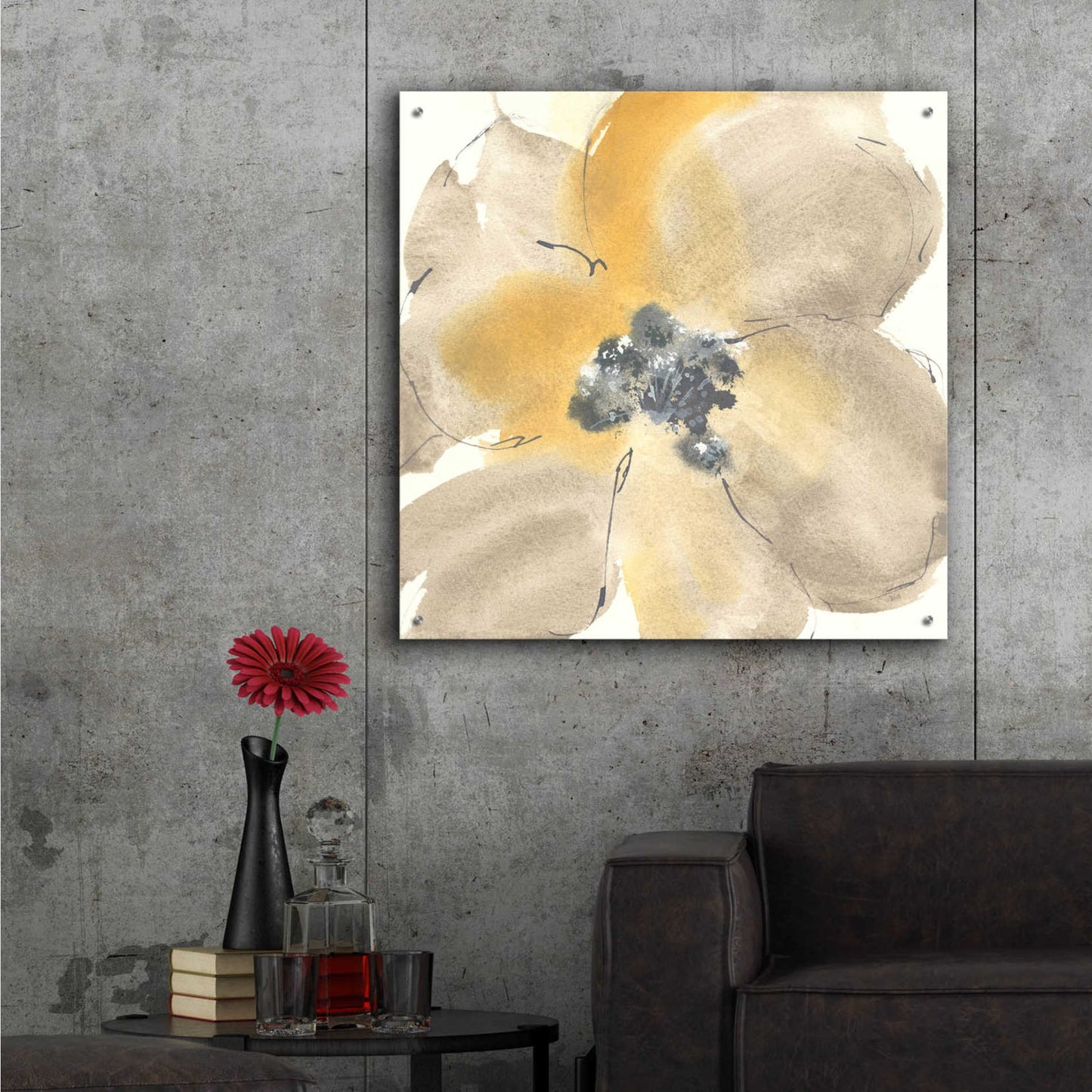 Epic Art 'Flower Tones I' by Chris Paschke,36x36