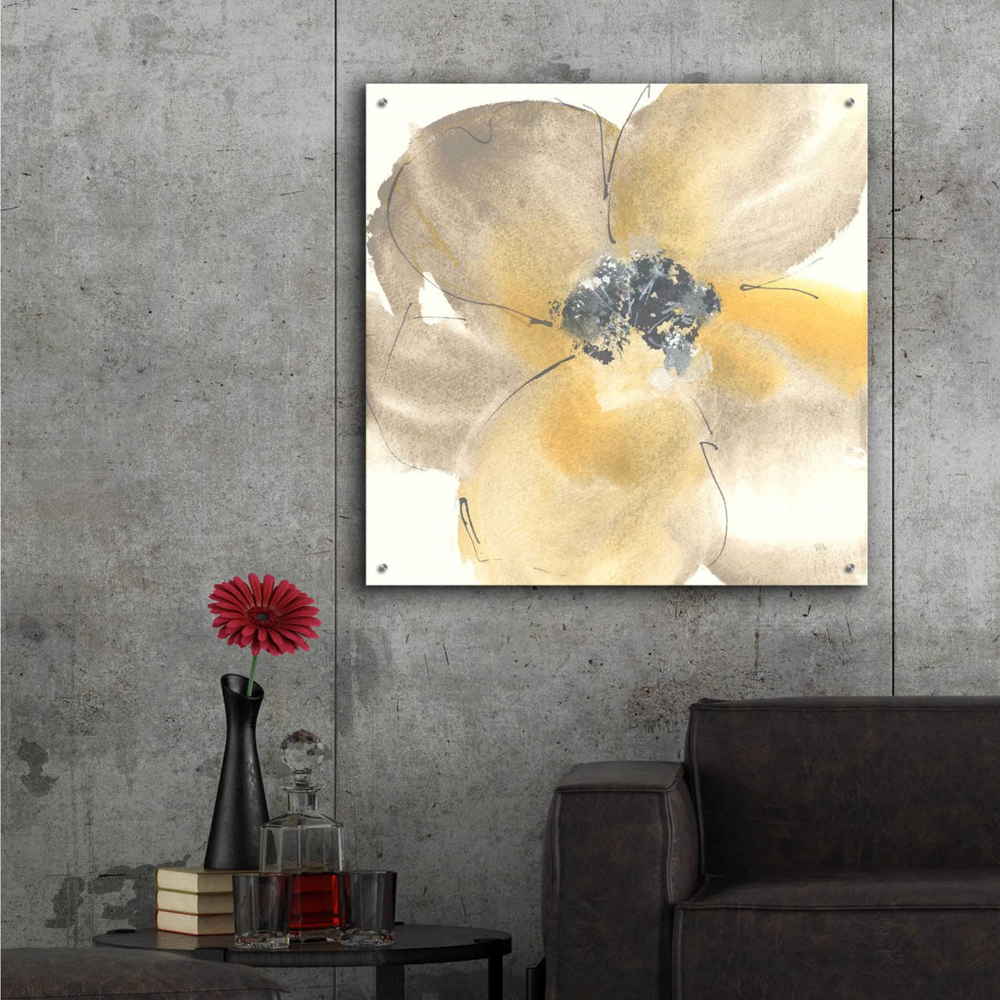 Epic Art 'Flower Tones II' by Chris Paschke,36x36