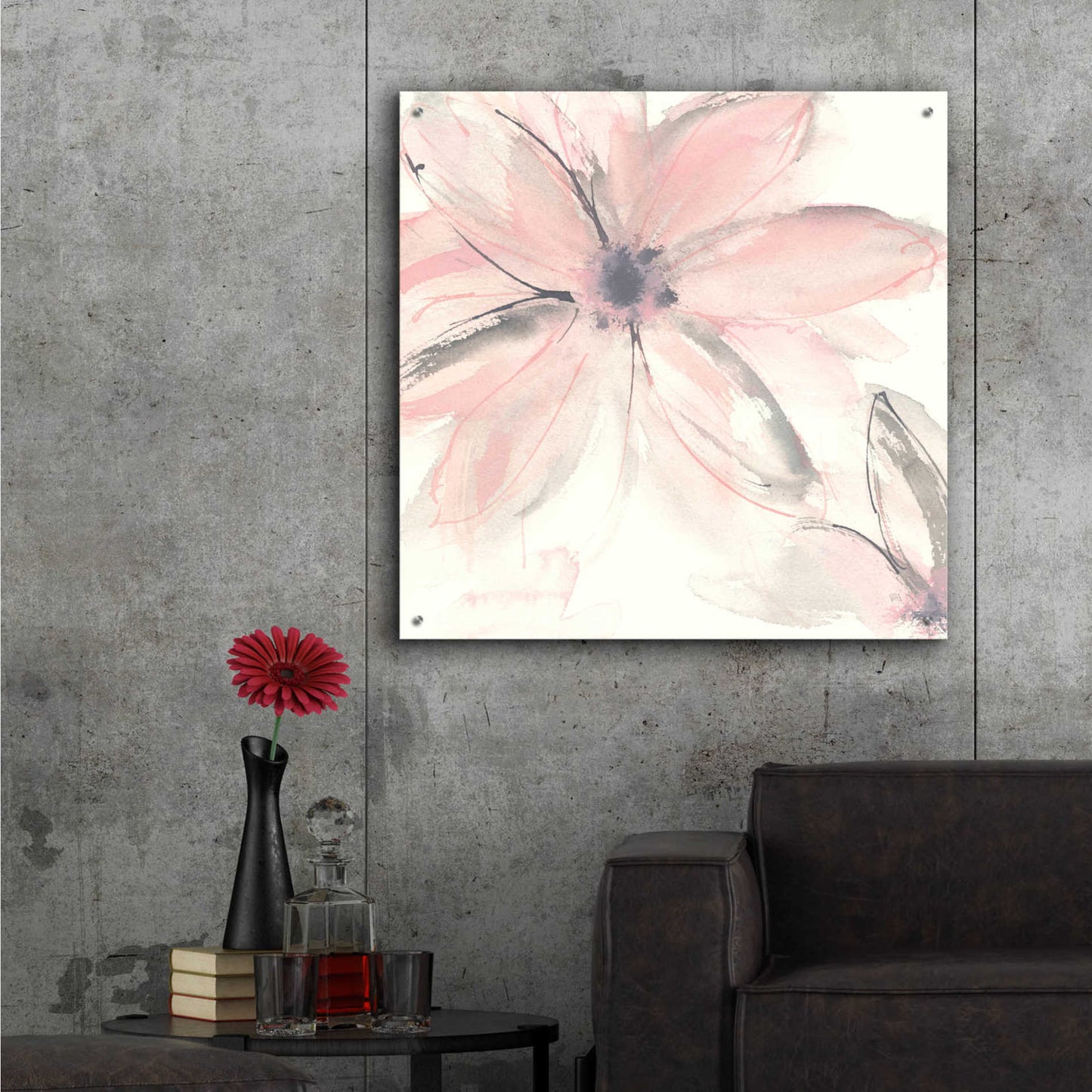 Epic Art 'Blush Clematis II' by Chris Paschke,36x36