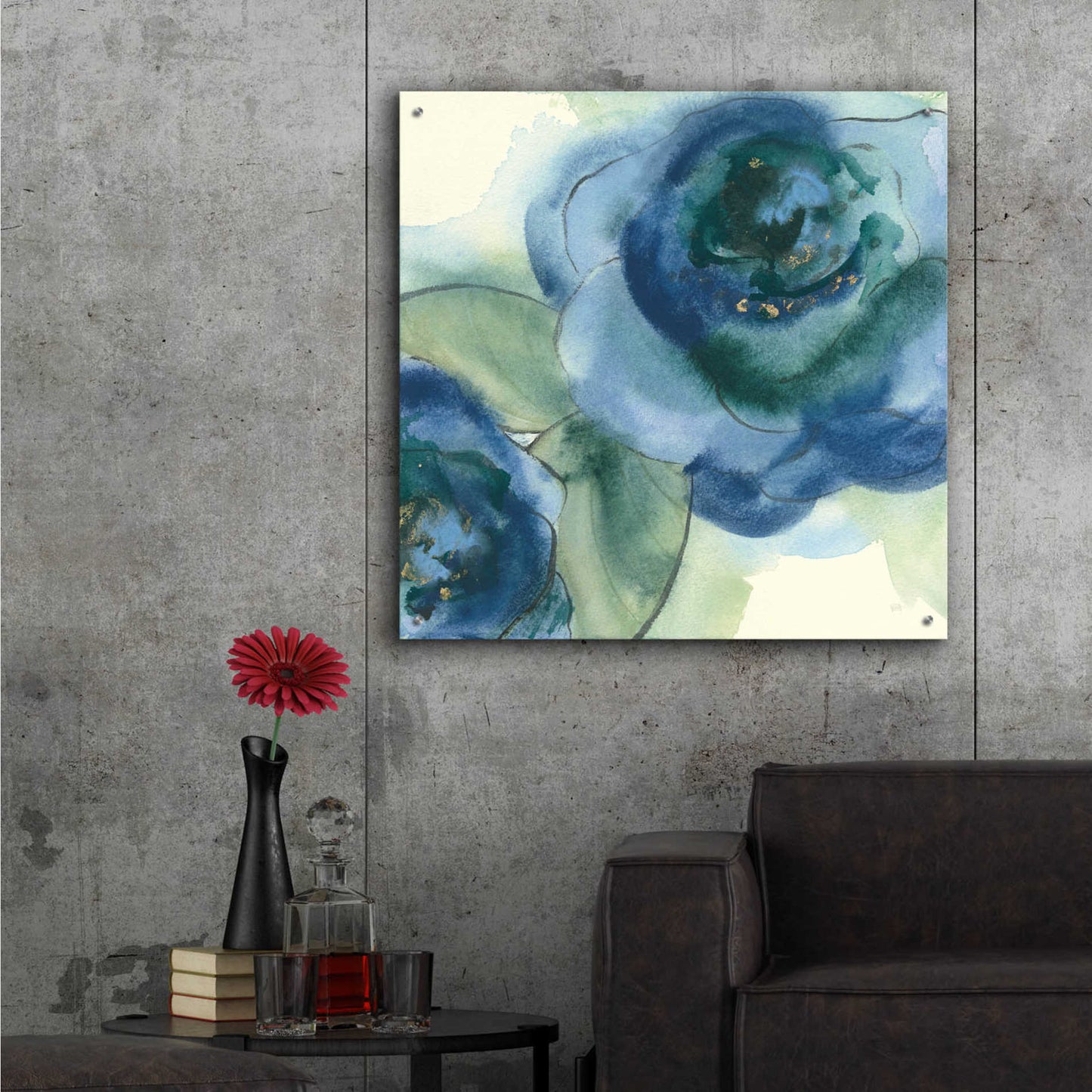 Epic Art 'Wannabe Poppies II' by Chris Paschke,36x36