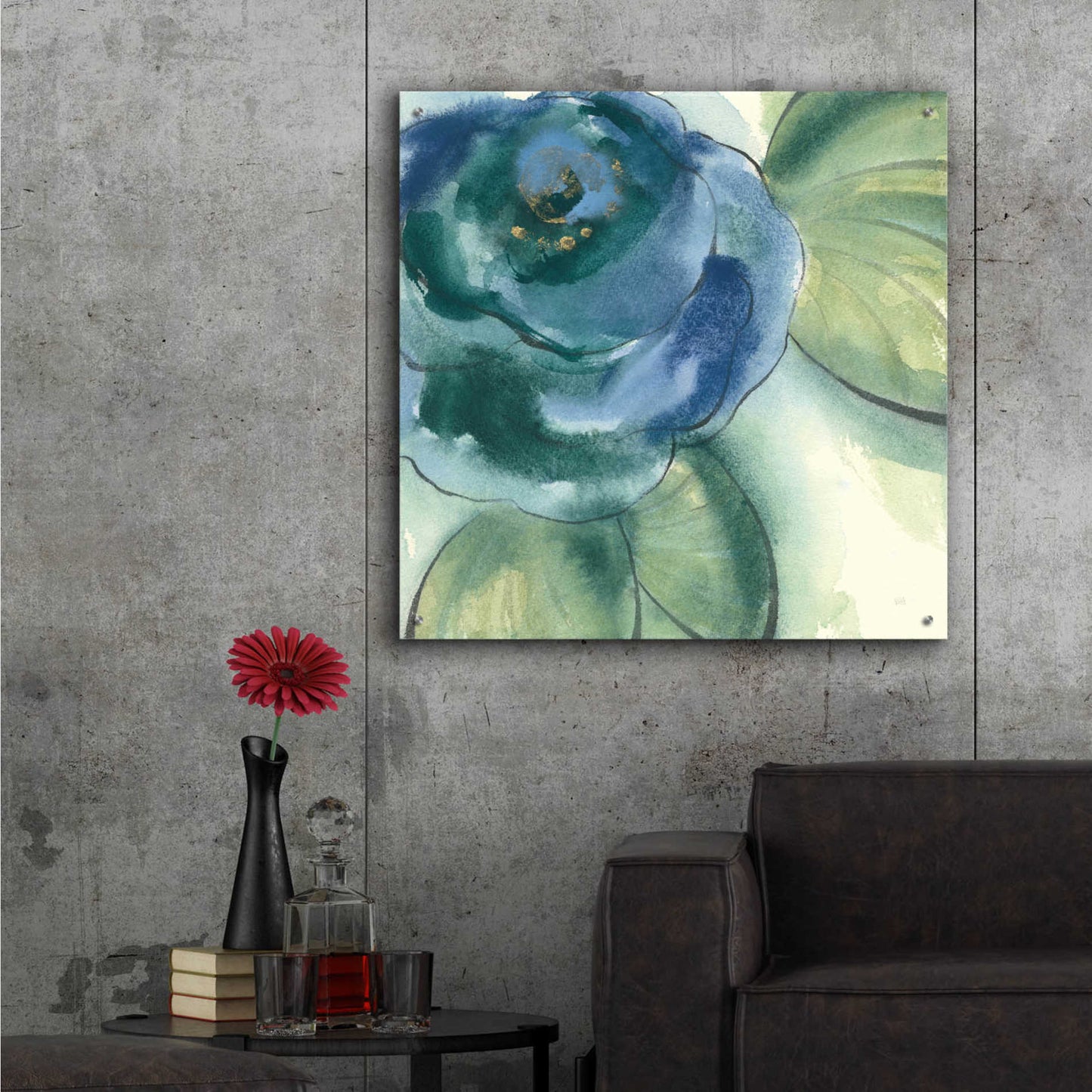Epic Art 'Wannabe Poppies V' by Chris Paschke,36x36