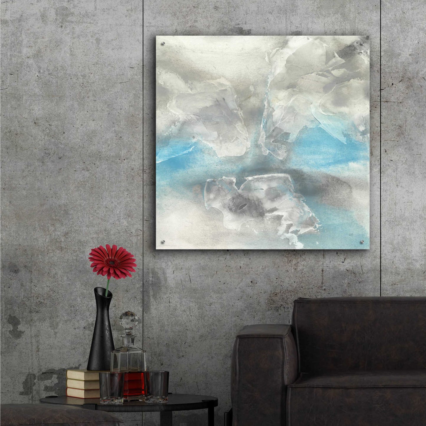 Epic Art 'Blue Tones I' by Chris Paschke,36x36