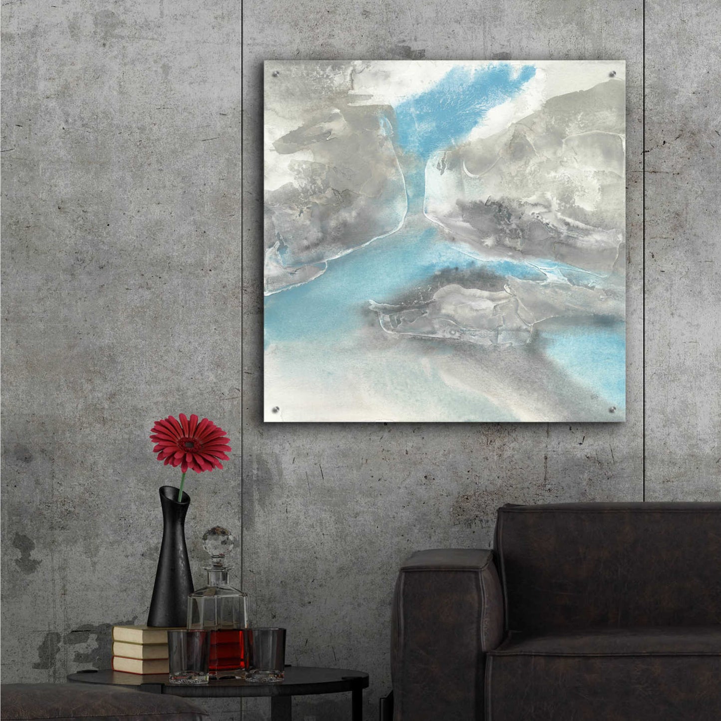 Epic Art 'Blue Tones II' by Chris Paschke,36x36