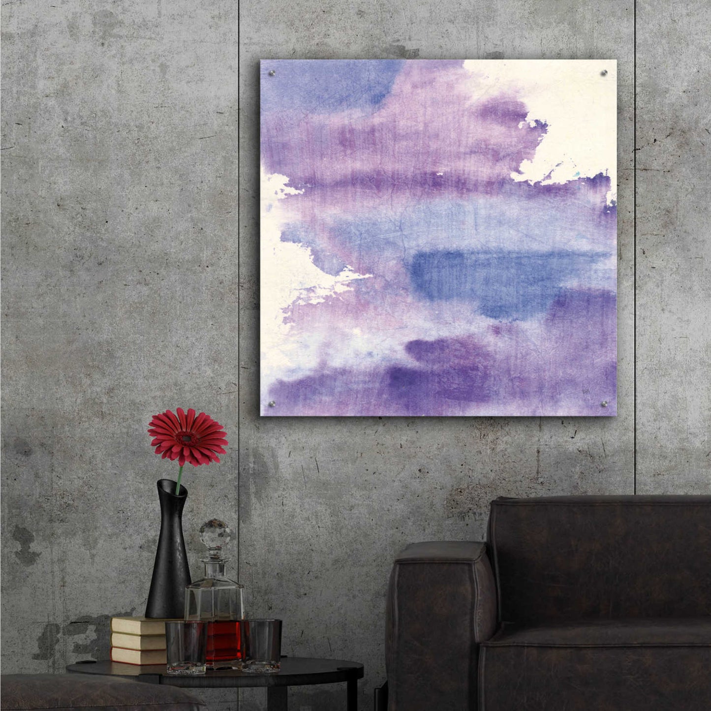 Epic Art 'Purple Haze I' by Chris Paschke,36x36