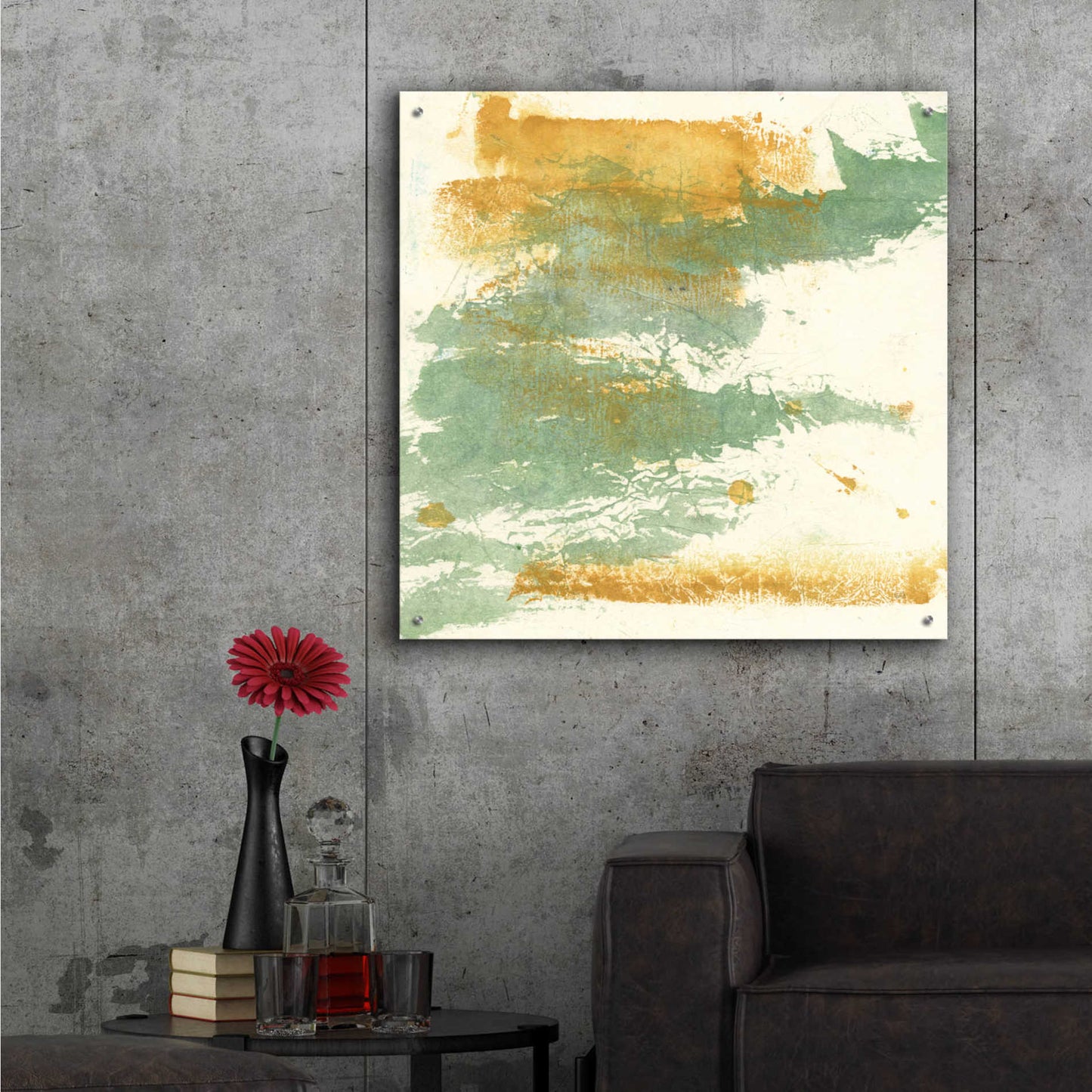 Epic Art 'Textured Gold I' by Chris Paschke,36x36