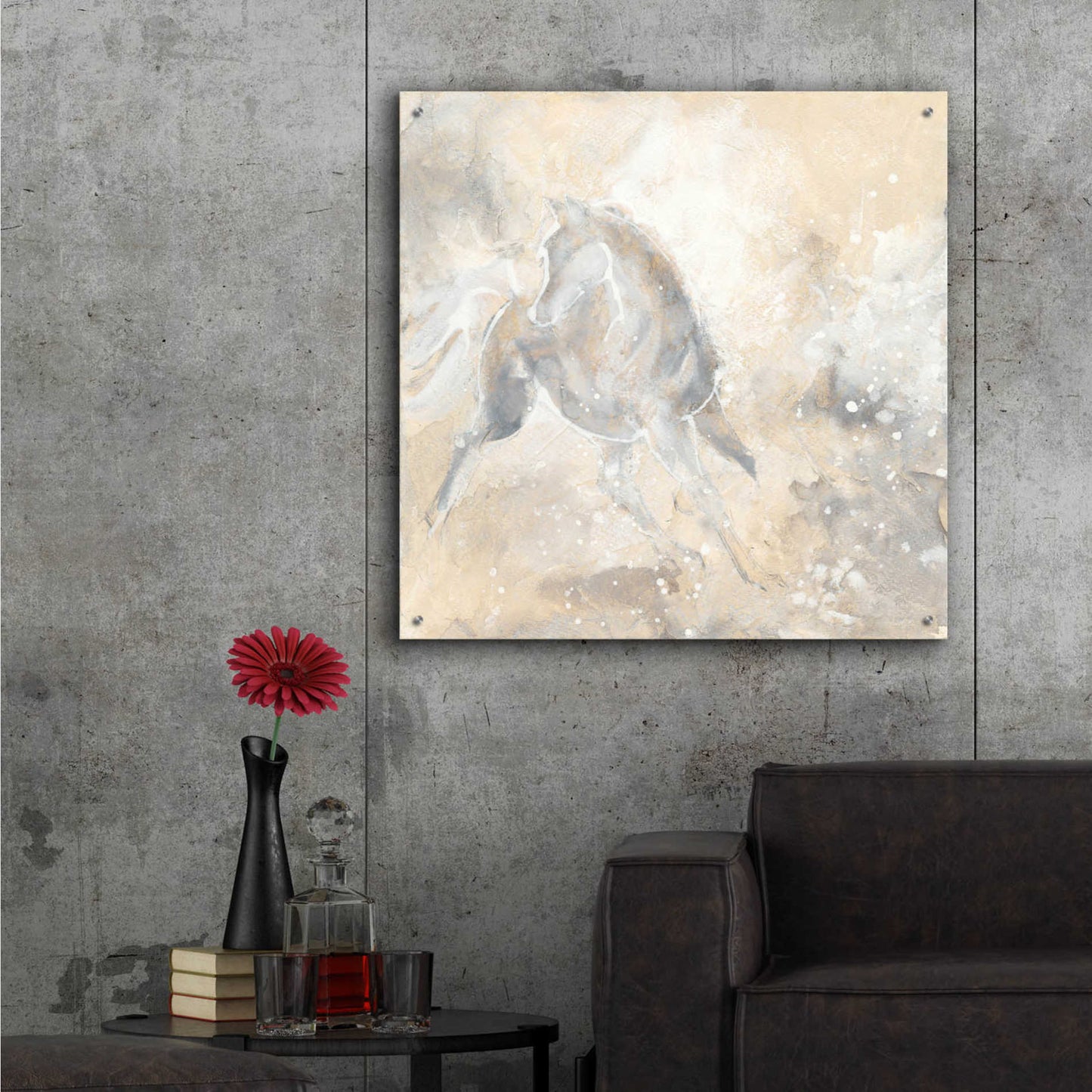 Epic Art 'Grey Horse I' by Chris Paschke,36x36