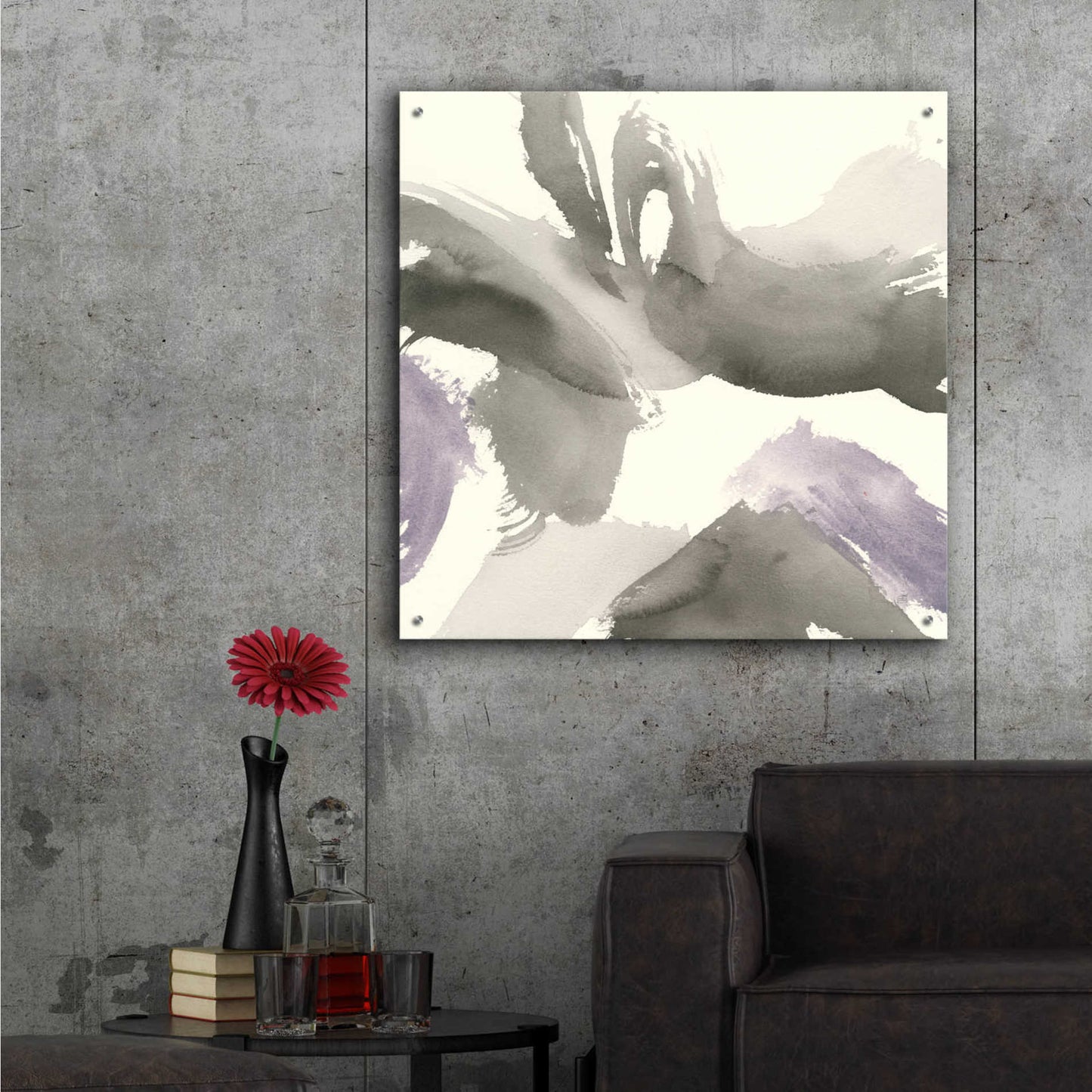 Epic Art 'Amethyst Gesture I' by Chris Paschke,36x36