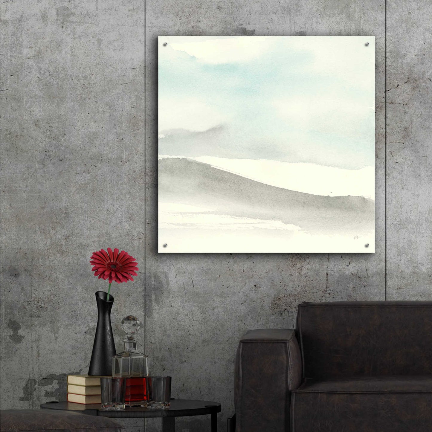 Epic Art 'Teal Sky I' by Chris Paschke,36x36