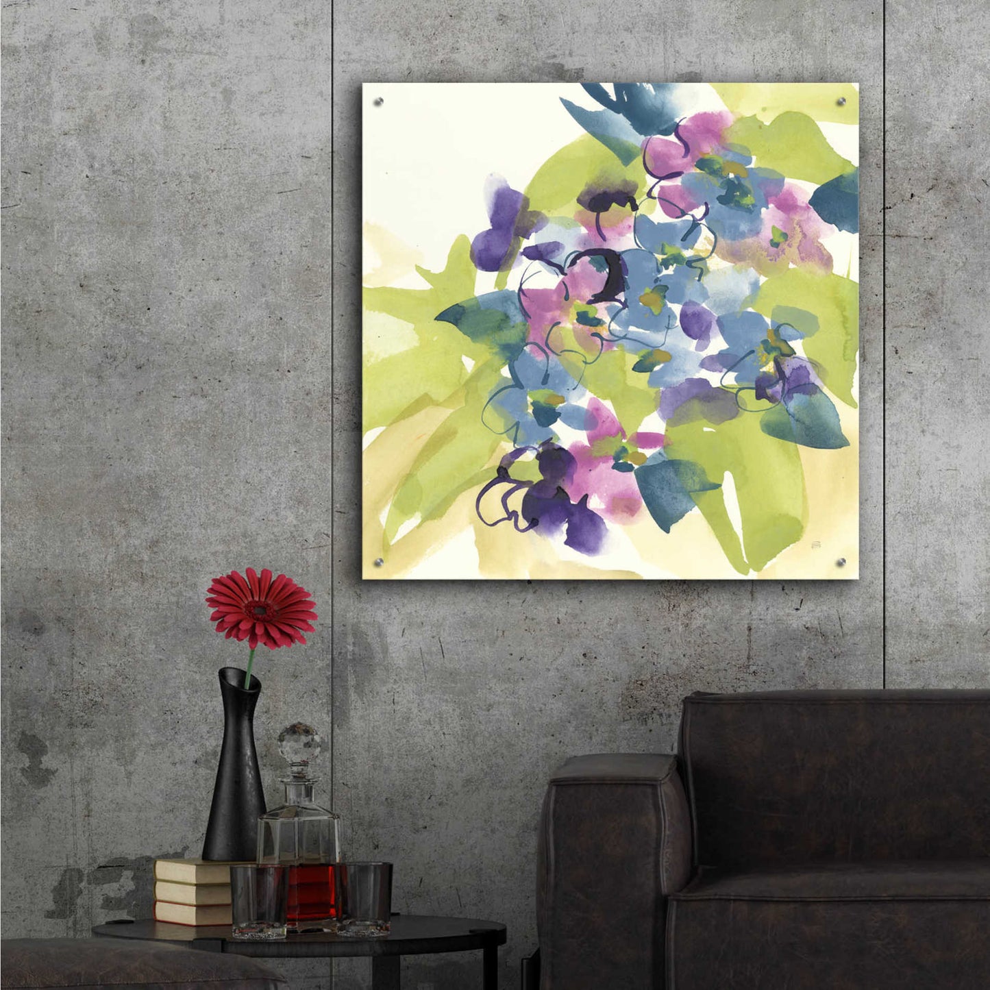 Epic Art 'Spring Bouquet I' by Chris Paschke,36x36