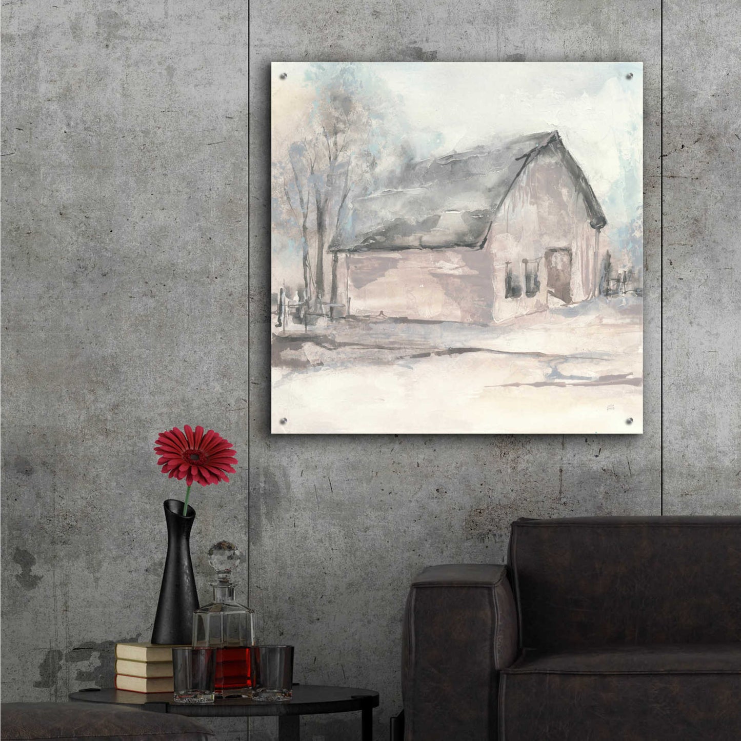 Epic Art 'Barn I' by Chris Paschke,36x36