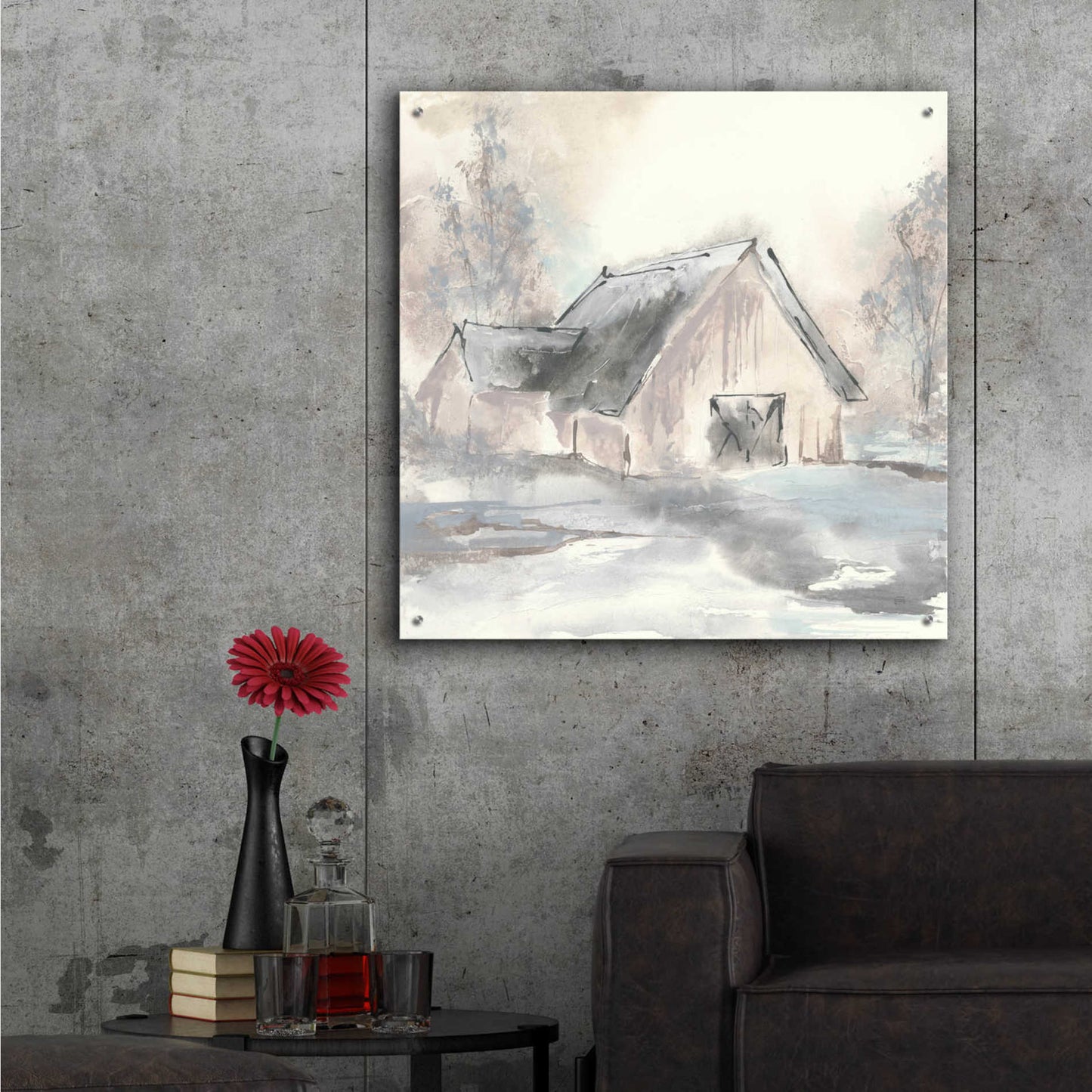 Epic Art 'Barn II' by Chris Paschke,36x36