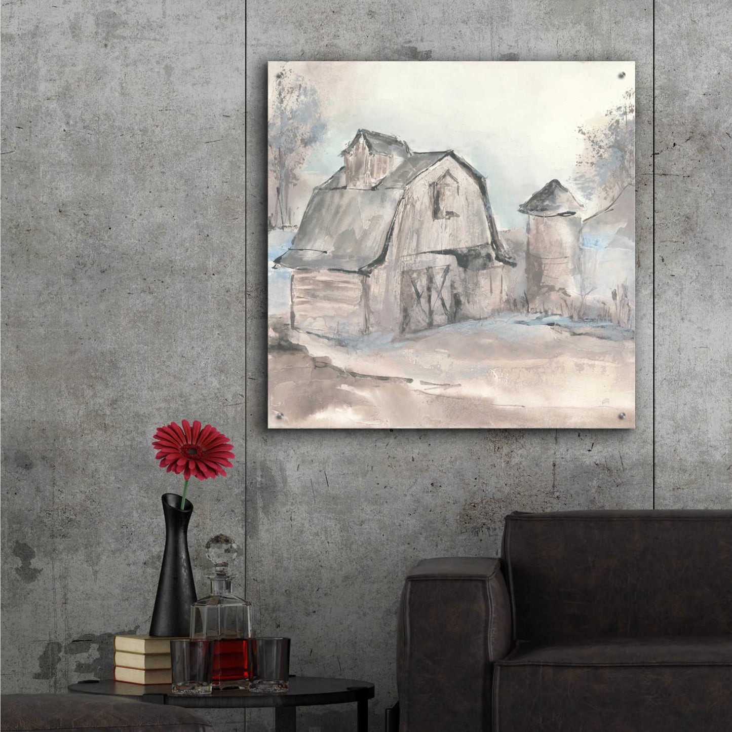Epic Art 'Barn V' by Chris Paschke,36x36