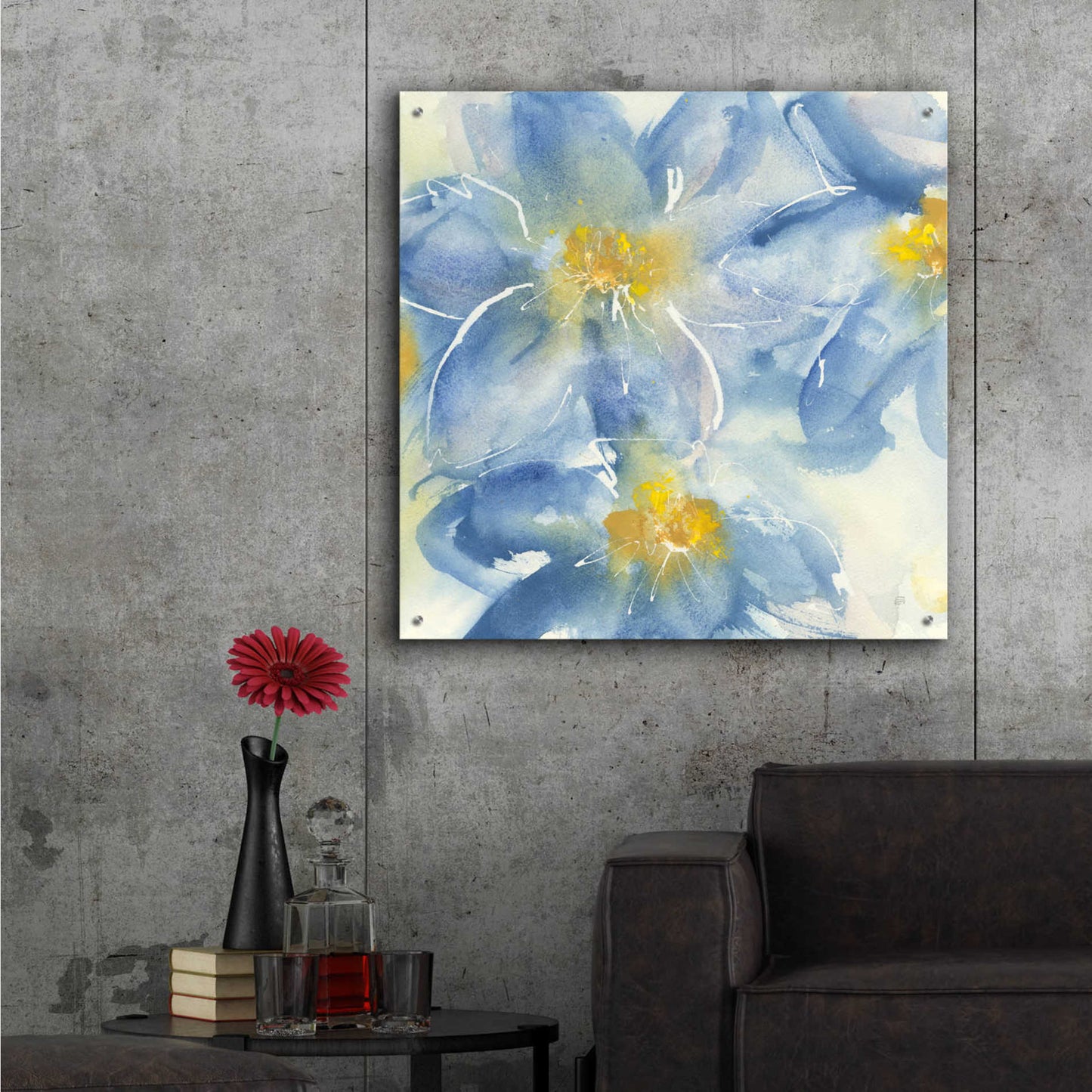 Epic Art 'Tinted Clematis I' by Chris Paschke,36x36