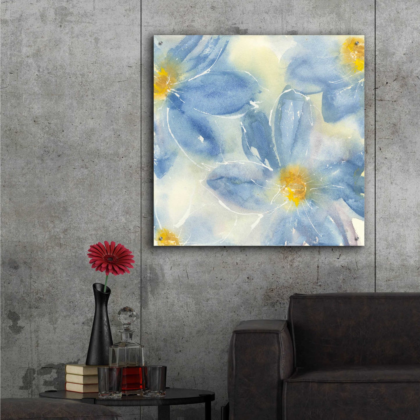 Epic Art 'Tinted Clematis II' by Chris Paschke,36x36