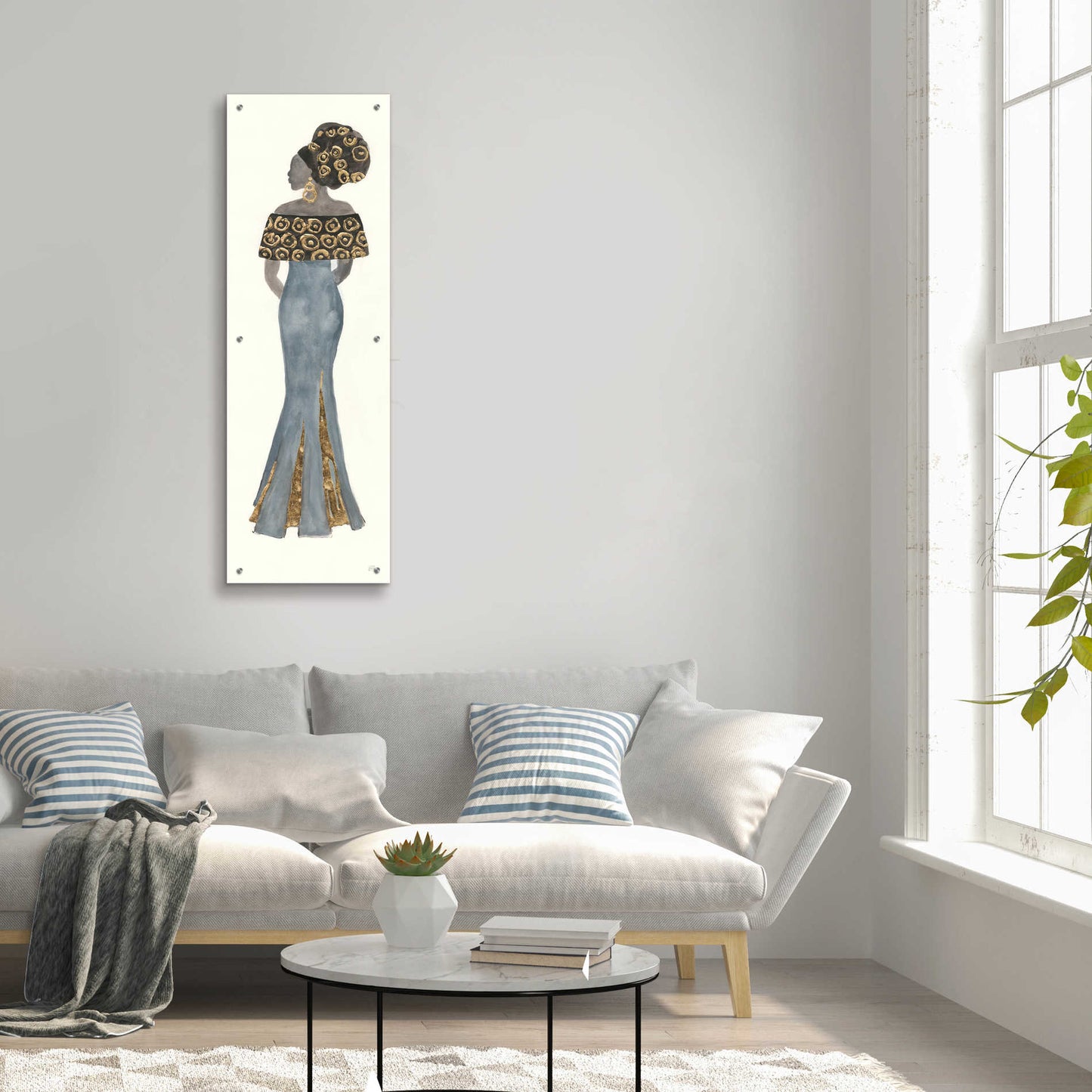 Epic Art 'Global Fashion IV' by Chris Paschke,16x48