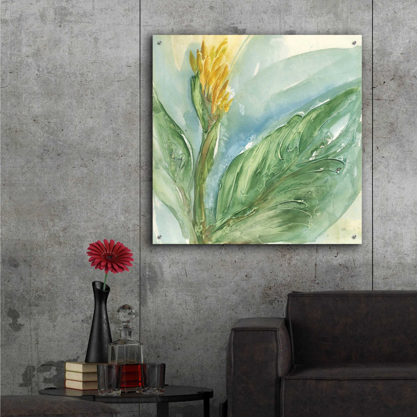 Epic Art 'Exotic Flower II' by Chris Paschke,36x36