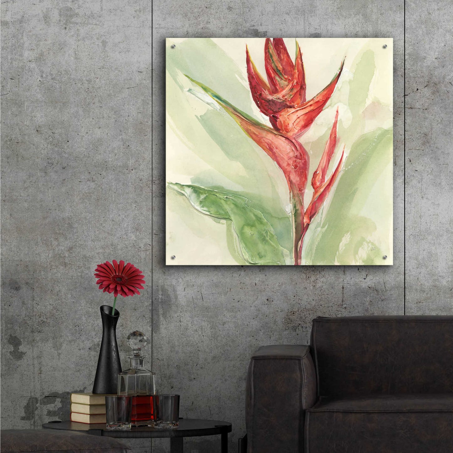 Epic Art 'Exotic Flower IV' by Chris Paschke,36x36