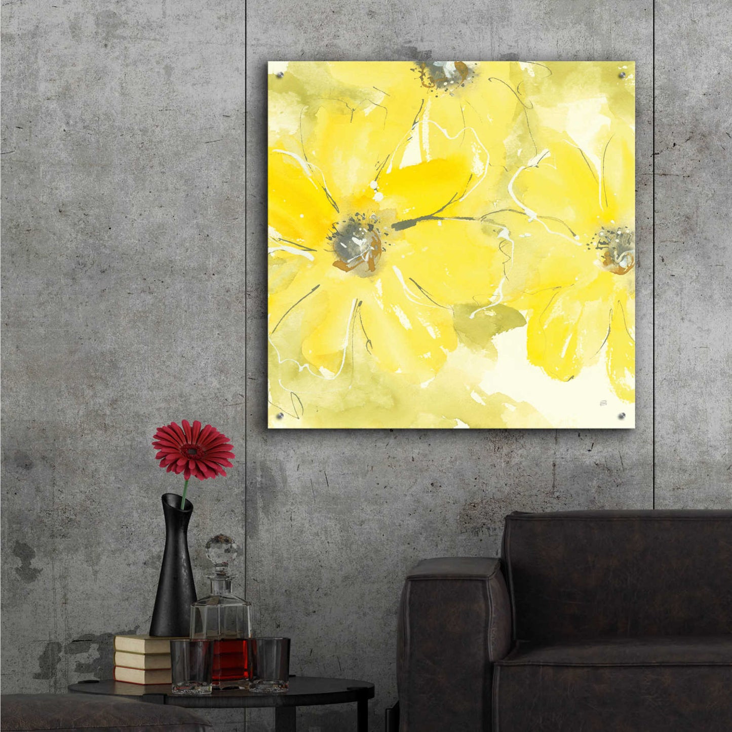Epic Art 'Sunshine Cosmos II' by Chris Paschke,36x36