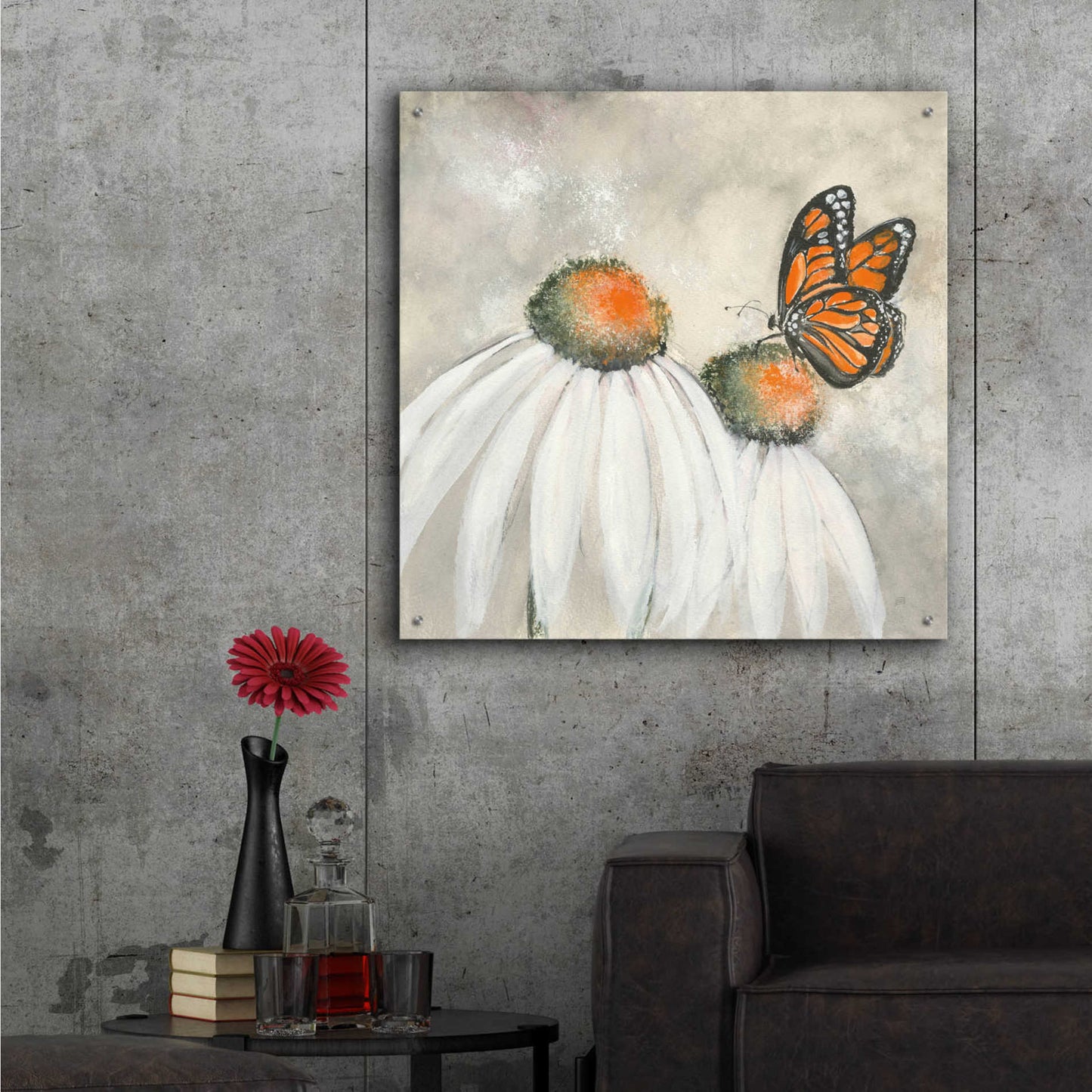 Epic Art 'Butterflies Are Free II' by Chris Paschke,36x36