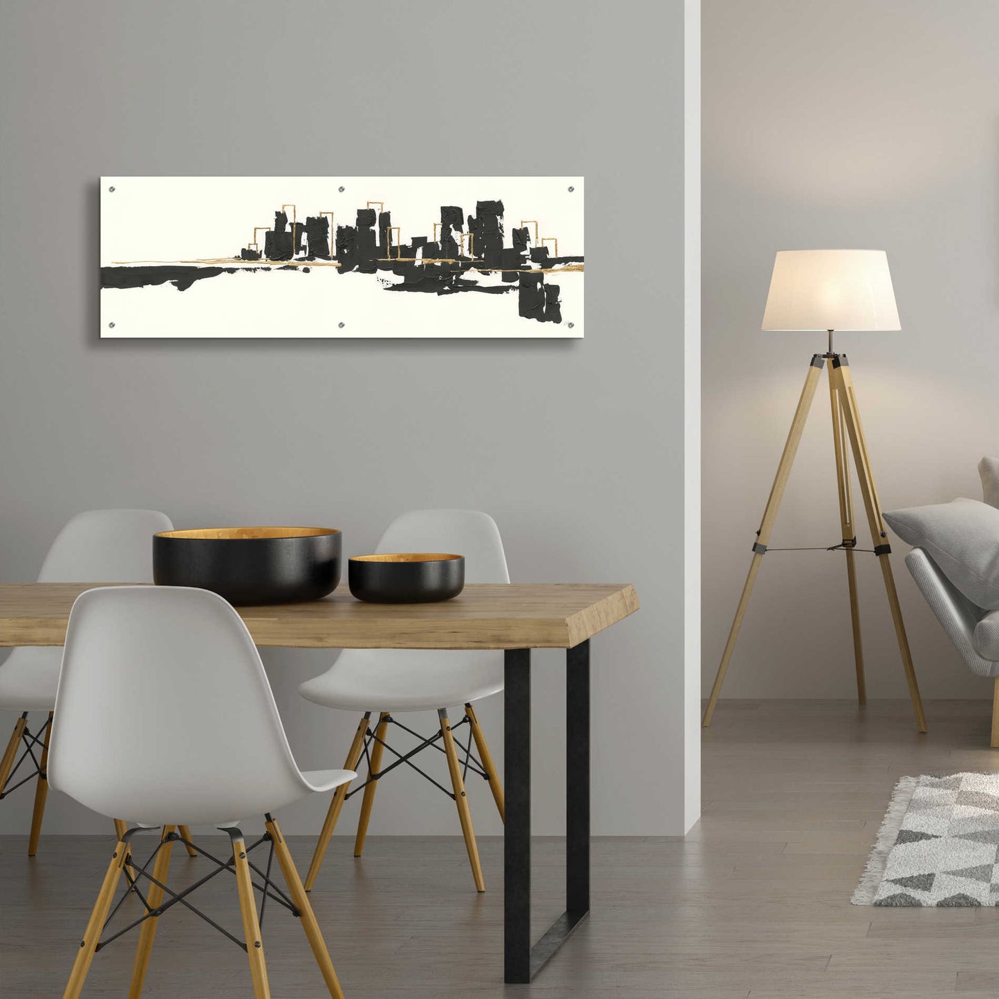 Epic Art 'Gilded City I' by Chris Paschke,48x16
