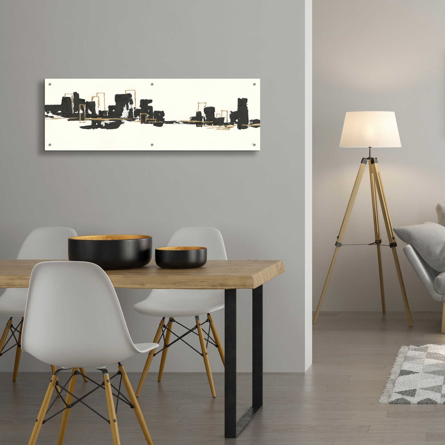 Epic Art 'Gilded City II' by Chris Paschke,48x16