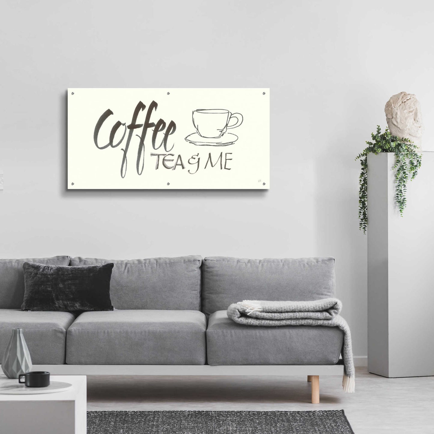 Epic Art 'Coffee Sayings II' by Chris Paschke,48x24