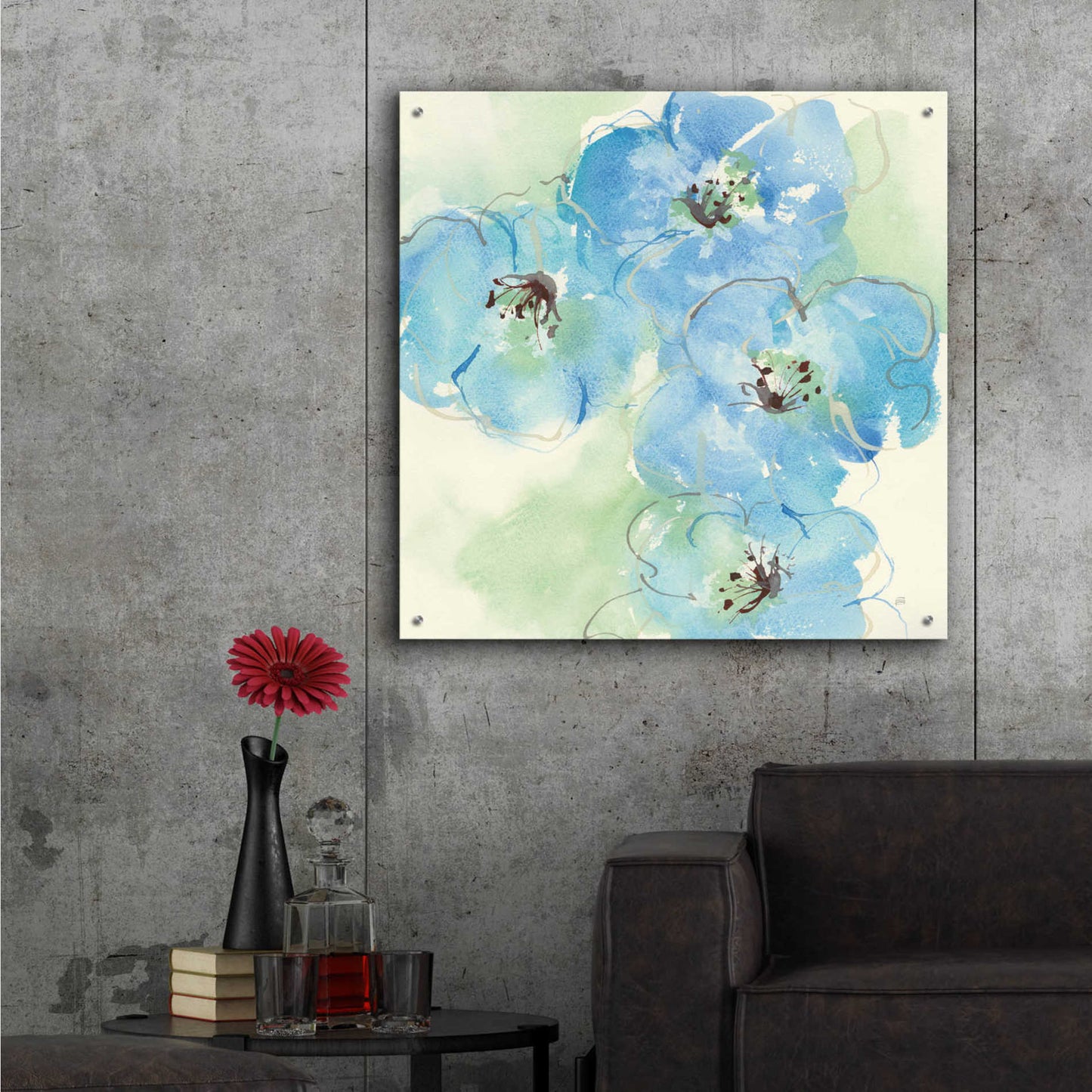 Epic Art 'Japanese Quince I' by Chris Paschke,36x36