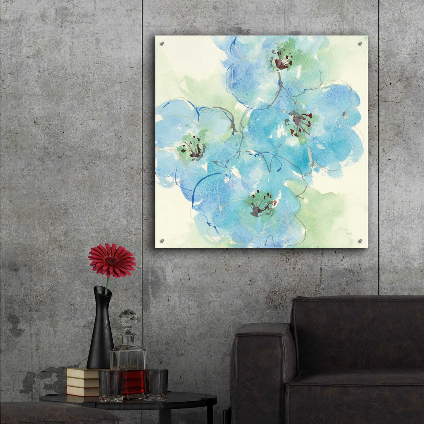 Epic Art 'Japanese Quince II' by Chris Paschke,36x36
