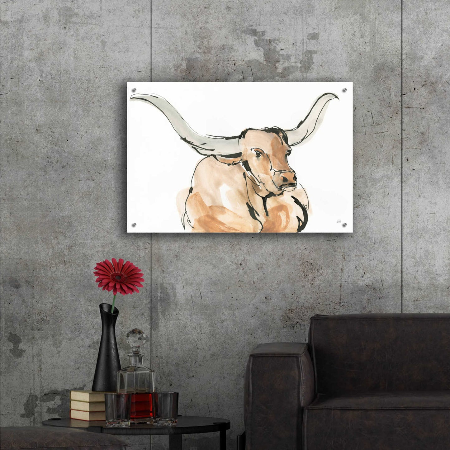 Epic Art 'Longhorn I' by Chris Paschke,36x24