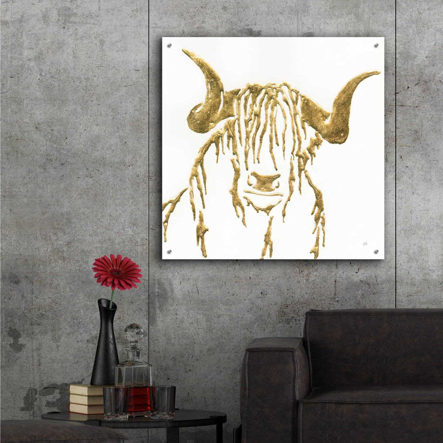 Epic Art 'Gilded Highlander II' by Chris Paschke,36x36