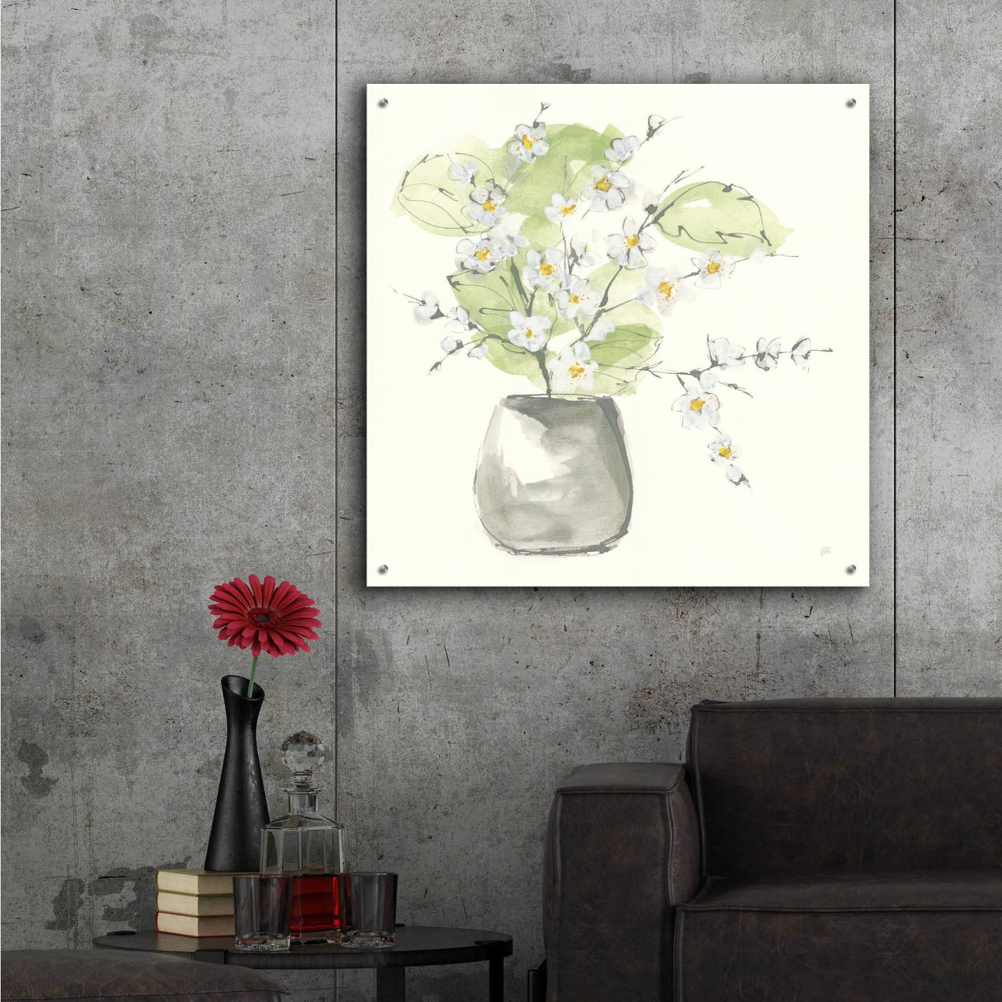 Epic Art 'Plant Blossom I' by Chris Paschke,36x36