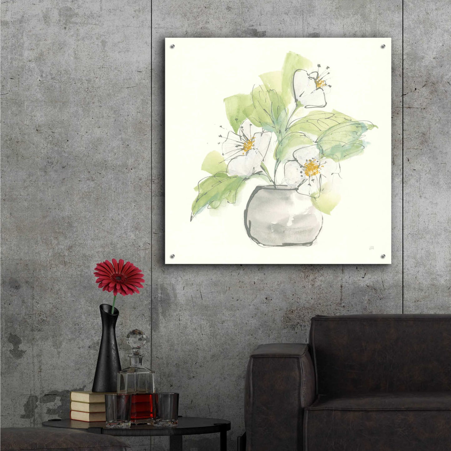 Epic Art 'Plant Poppy I' by Chris Paschke,36x36