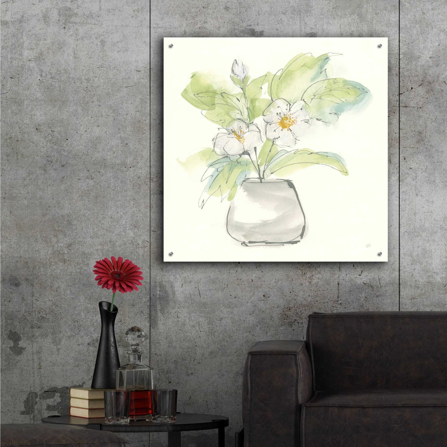 Epic Art 'Plant Poppy II' by Chris Paschke,36x36