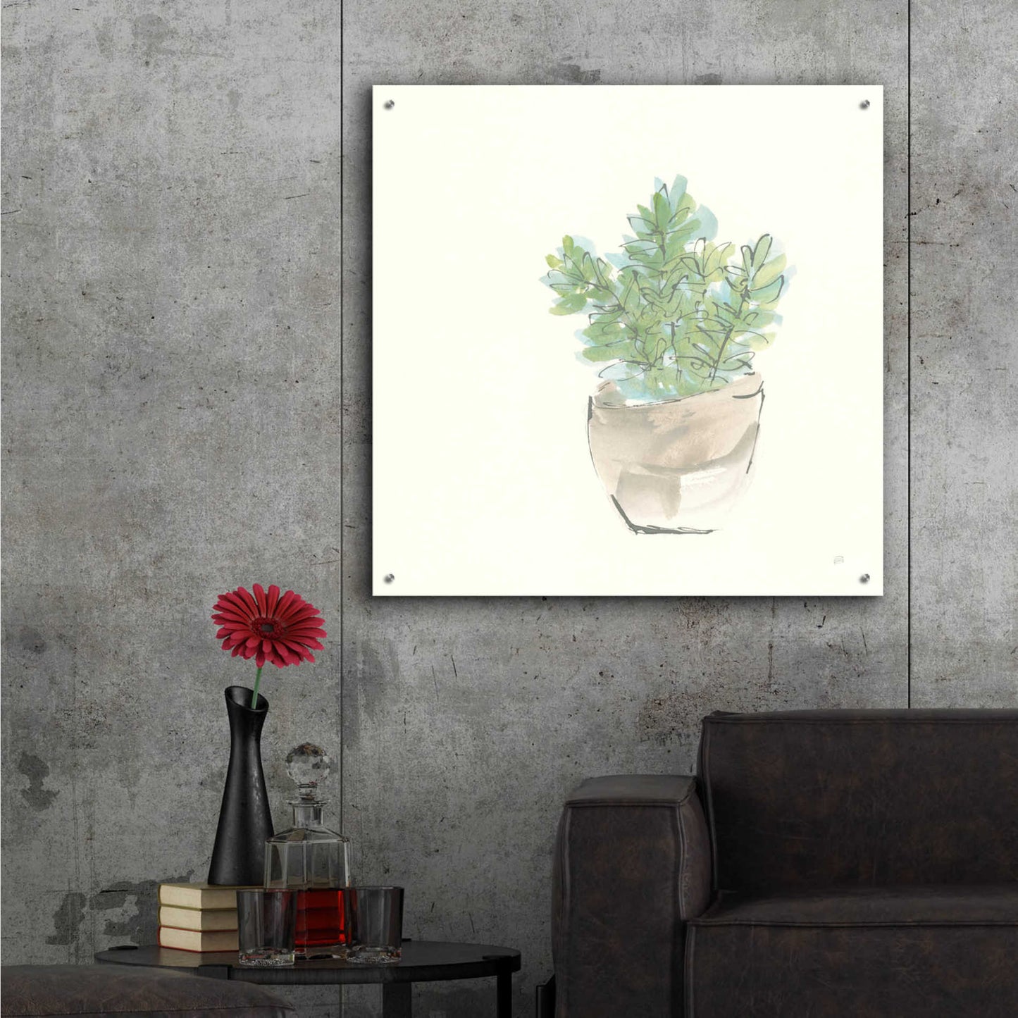 Epic Art 'Succulent II' by Chris Paschke,36x36