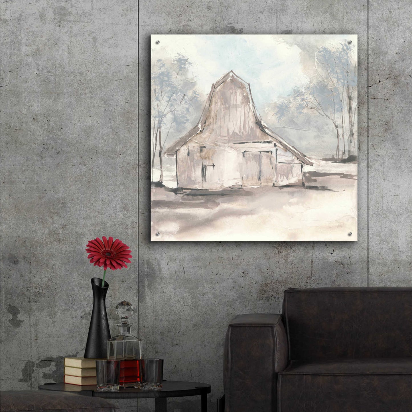 Epic Art 'Barn VI' by Chris Paschke,36x36