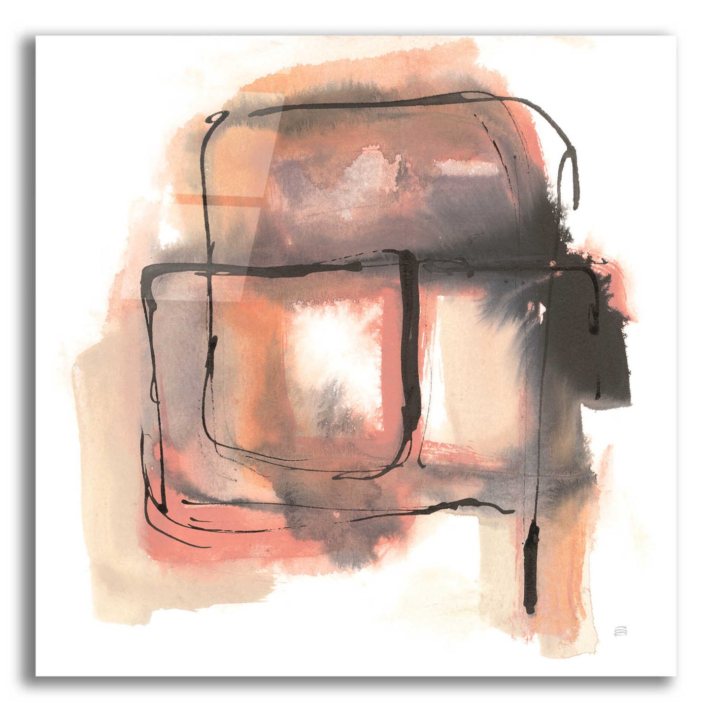 Epic Art 'Life Squared II' by Chris Paschke, Acrylic Glass Wall Art,36x36