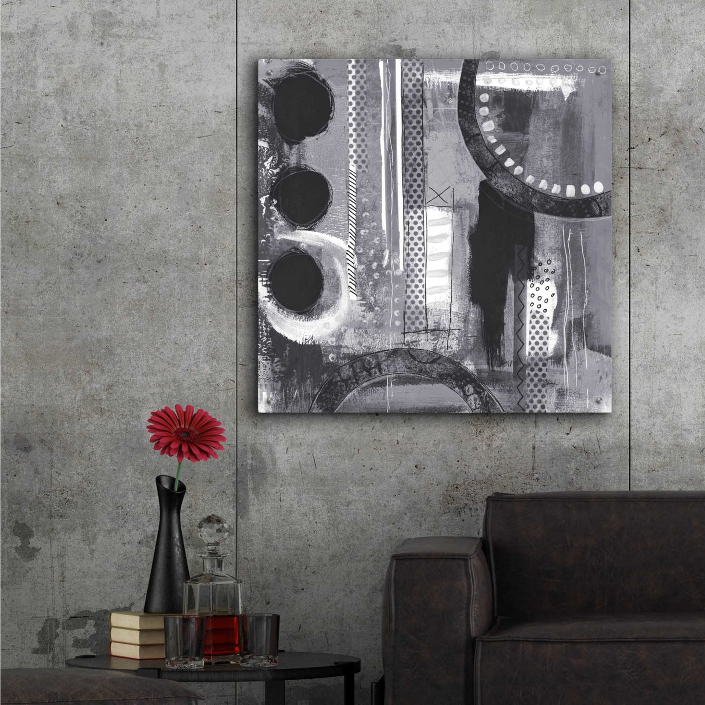 Epic Art 'Friday Night Dance Floor' by Andrea Haase Acrylic Glass Wall Art,36x36