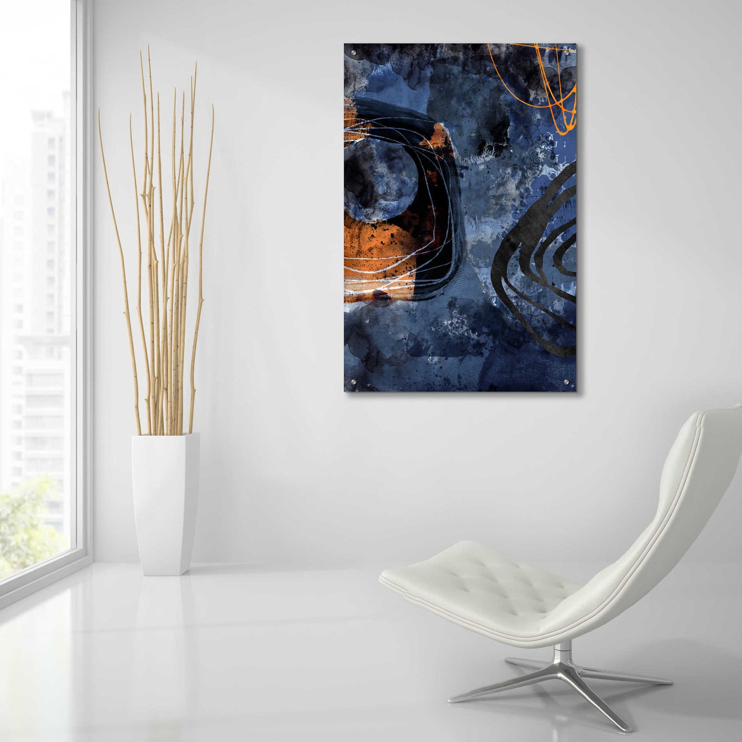 Epic Art 'Nightscape Adventure' by Andrea Haase Acrylic Glass Wall Art,24x36