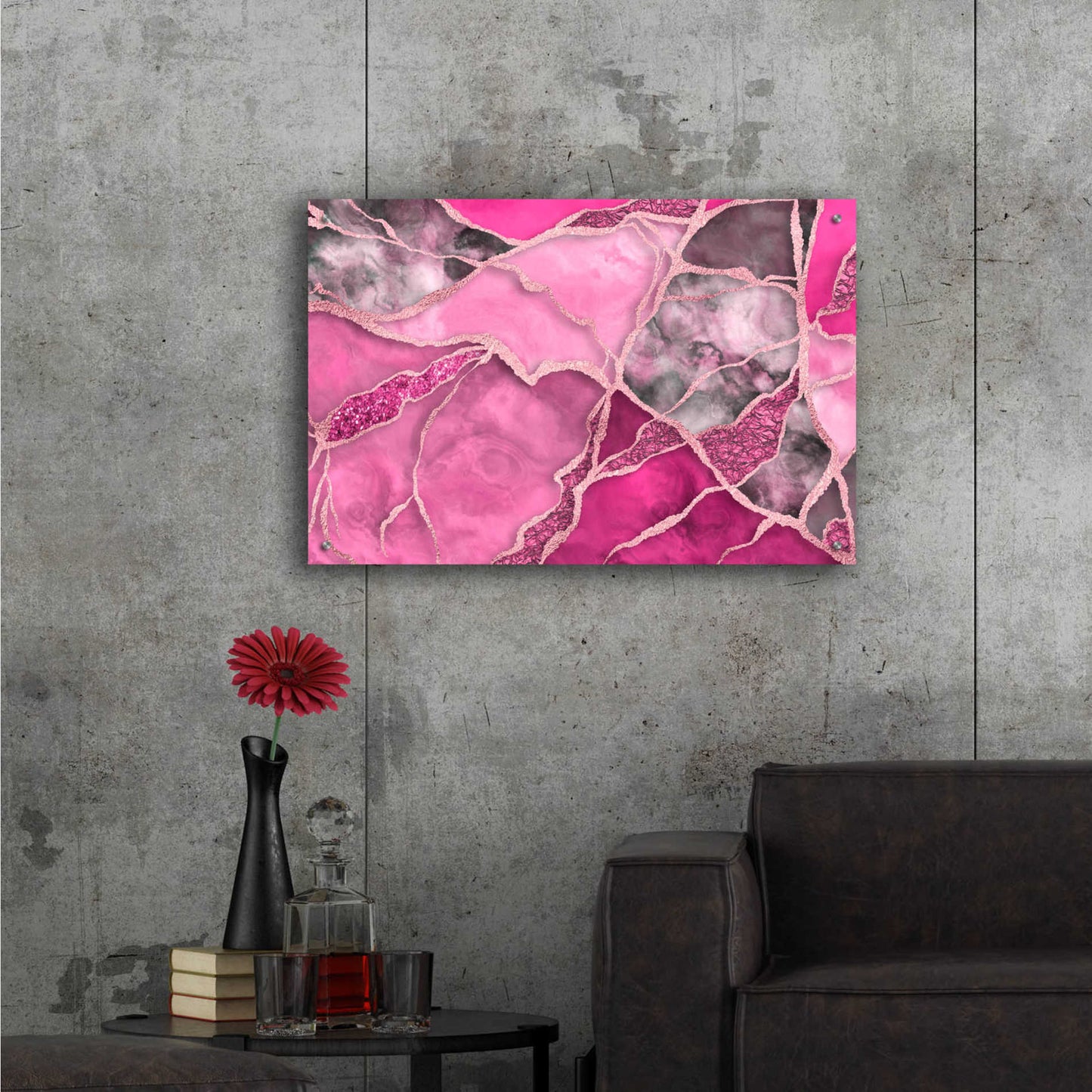 Epic Art 'Luxury Dream' by Andrea Haase Acrylic Glass Wall Art,36x24