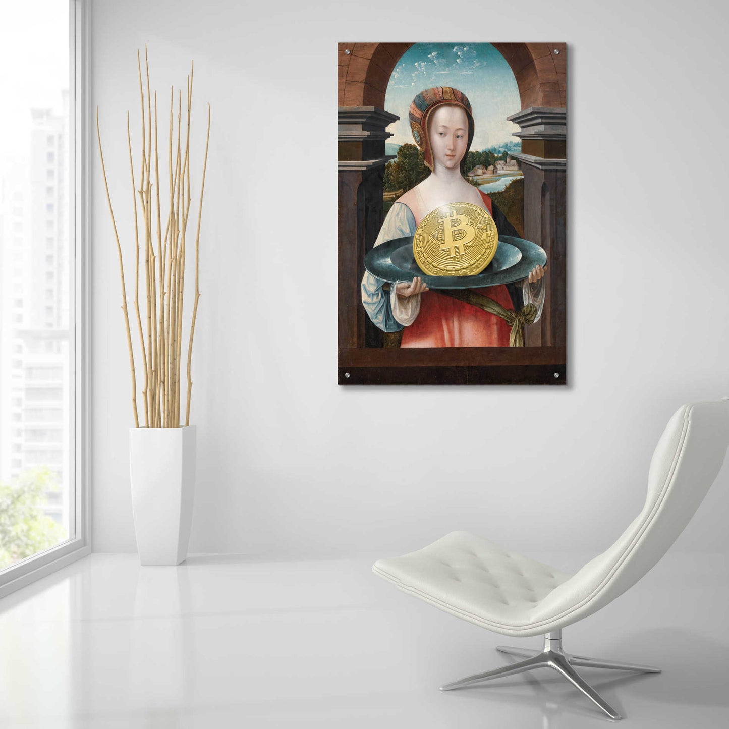 Epic Art 'History Meets Future Vi' by Andrea Haase Acrylic Glass Wall Art,24x36