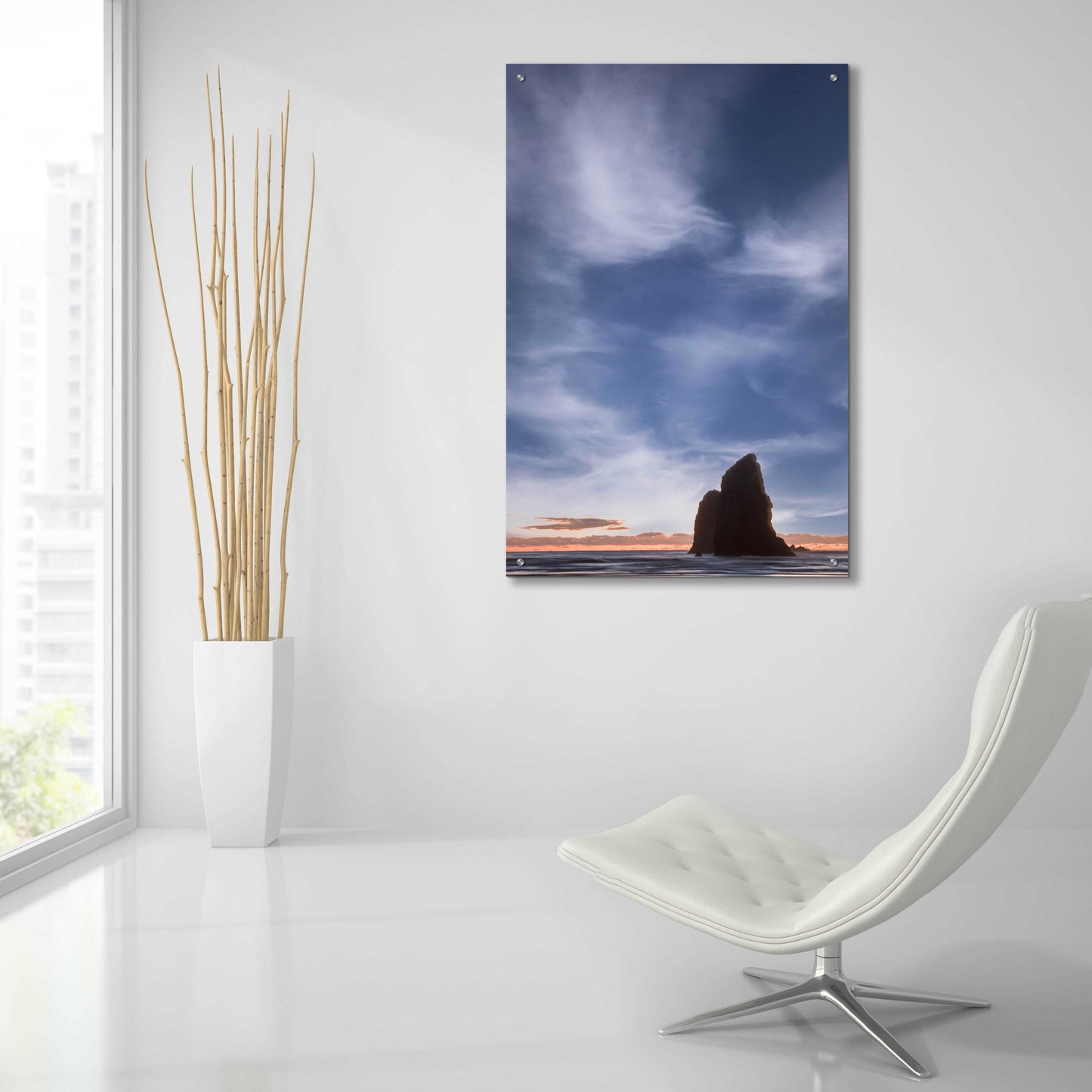 Epic Art 'The Needle' by Don Schwartz, Acrylic Glass Wall Art,24x36