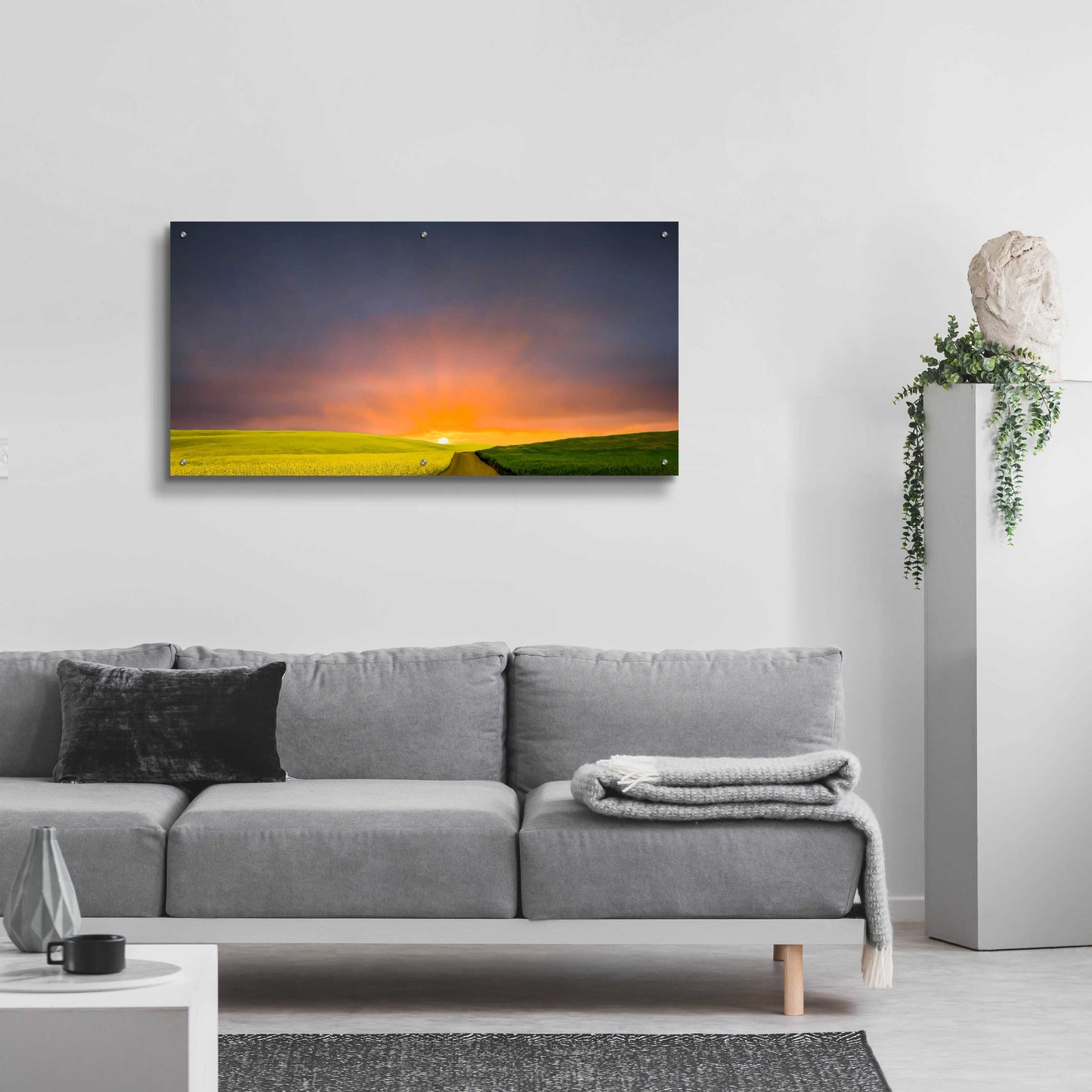 Epic Art 'Boundless' by Don Schwartz, Acrylic Glass Wall Art,48x24