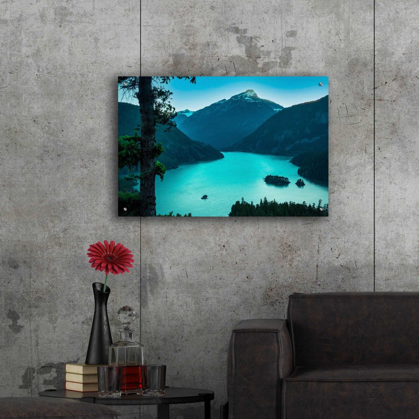 Epic Art 'Diablo Overlook' by Don Schwartz, Acrylic Glass Wall Art,36x24