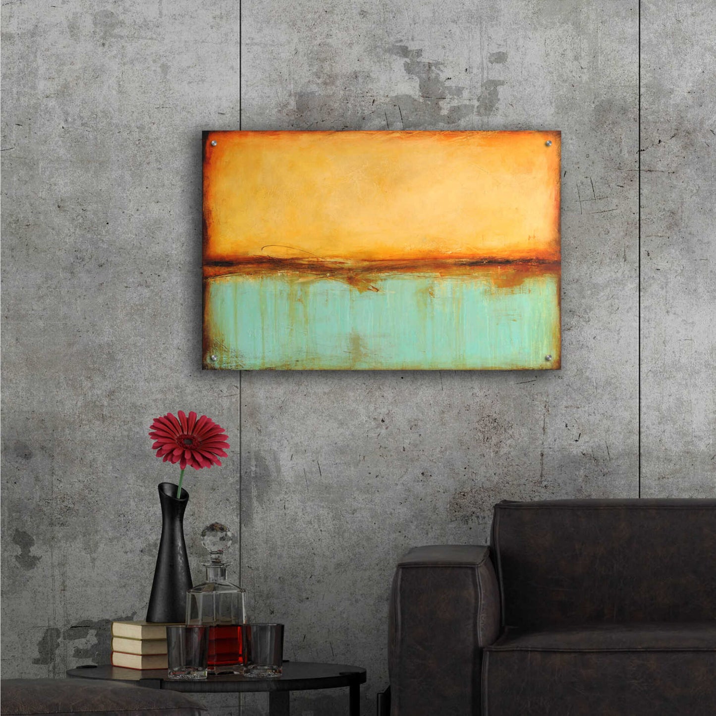 Epic Art 'Serenity' by Erin Ashley, Acrylic Glass Wall Art,36x24