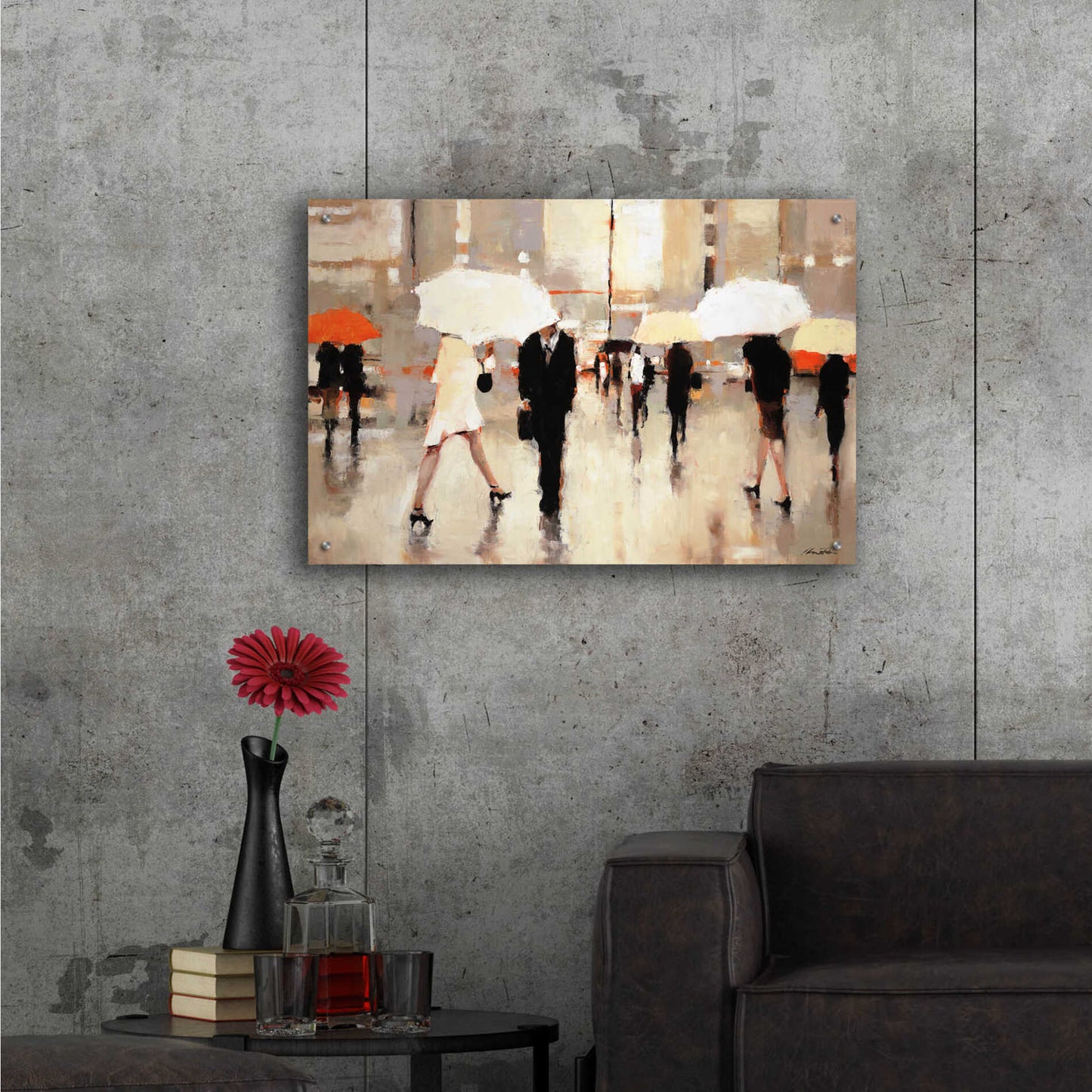 Epic Art 'When Stars Collide' by Lorraine Christie, Acrylic Glass Wall Art,36x24