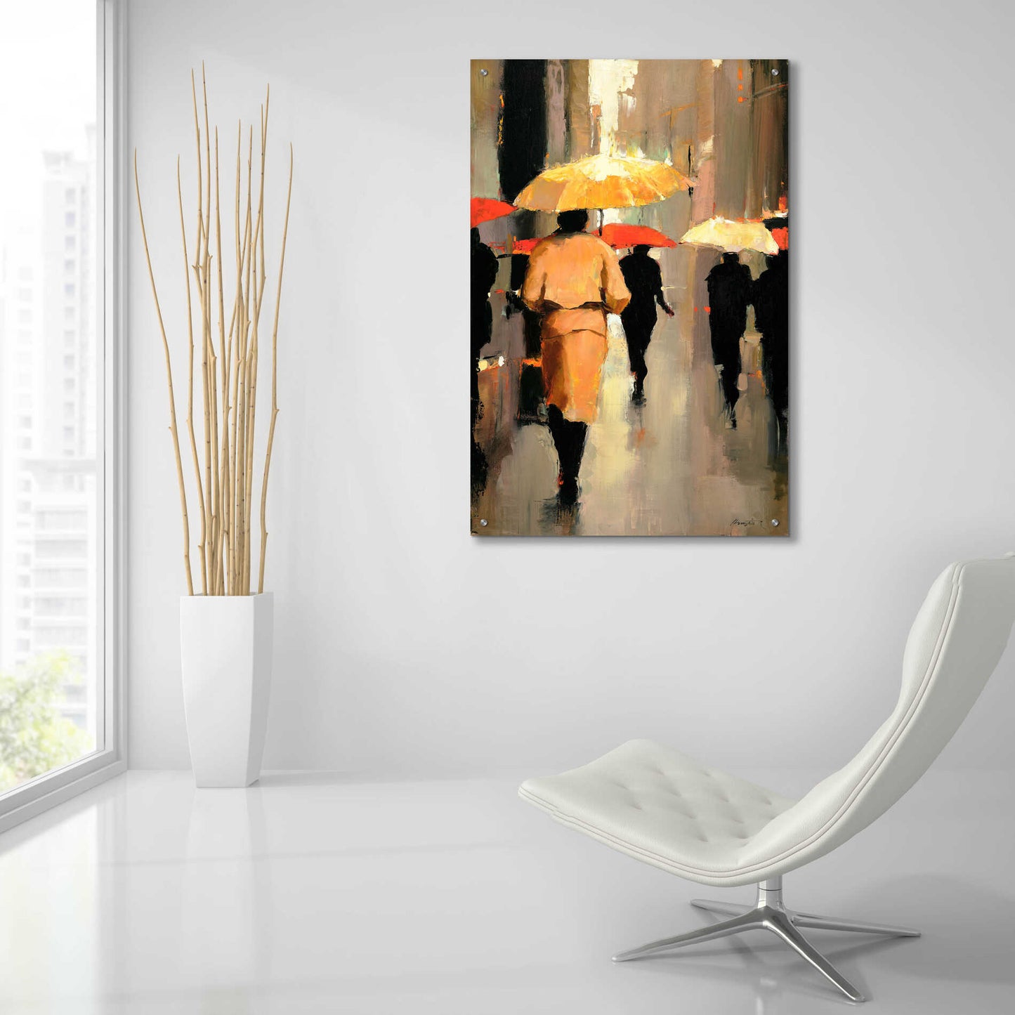 Epic Art 'In Barcelona' by Lorraine Christie, Acrylic Glass Wall Art,24x36
