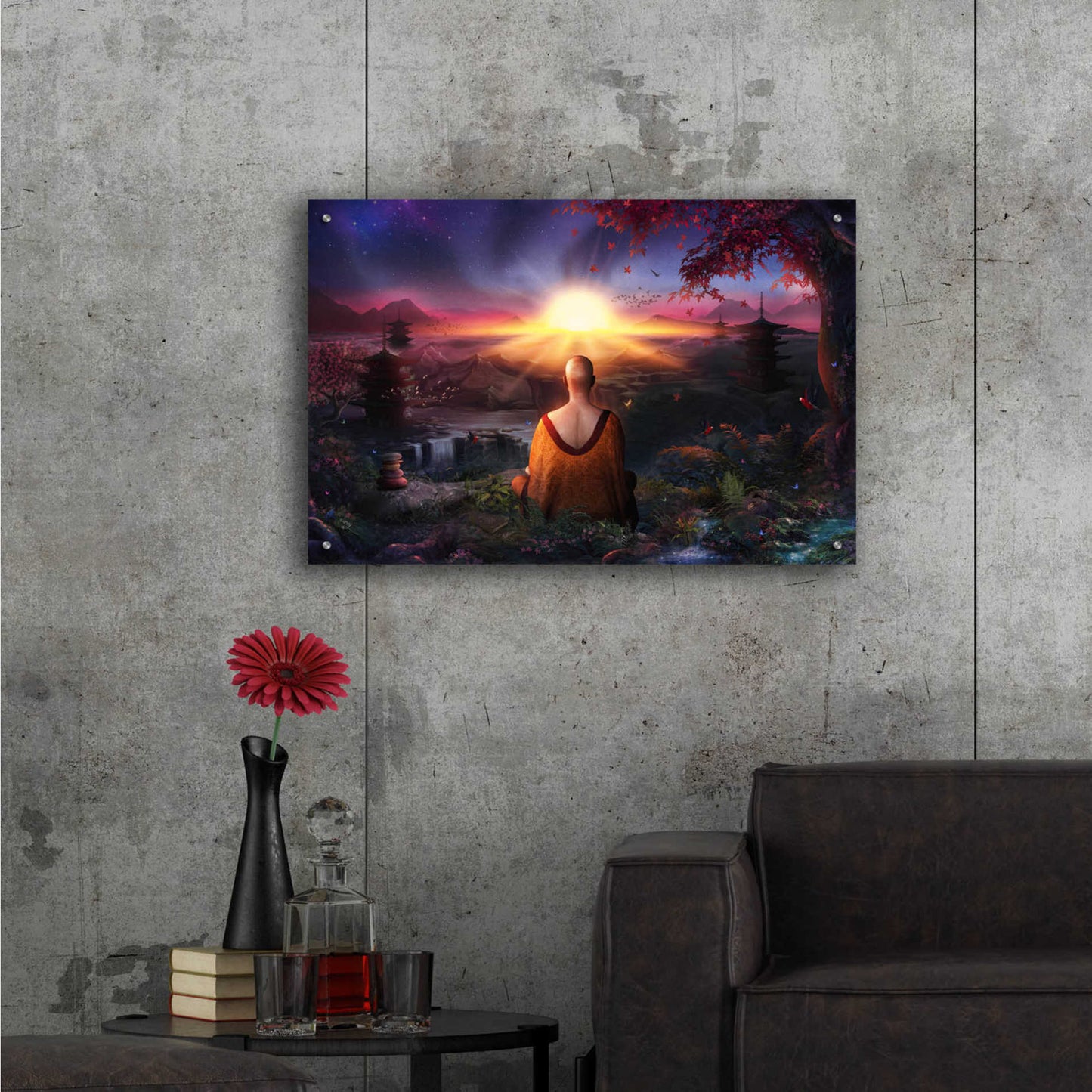 Epic Art 'A Magical Existence' by Cameron Gray Acrylic Glass Wall Art,36x24